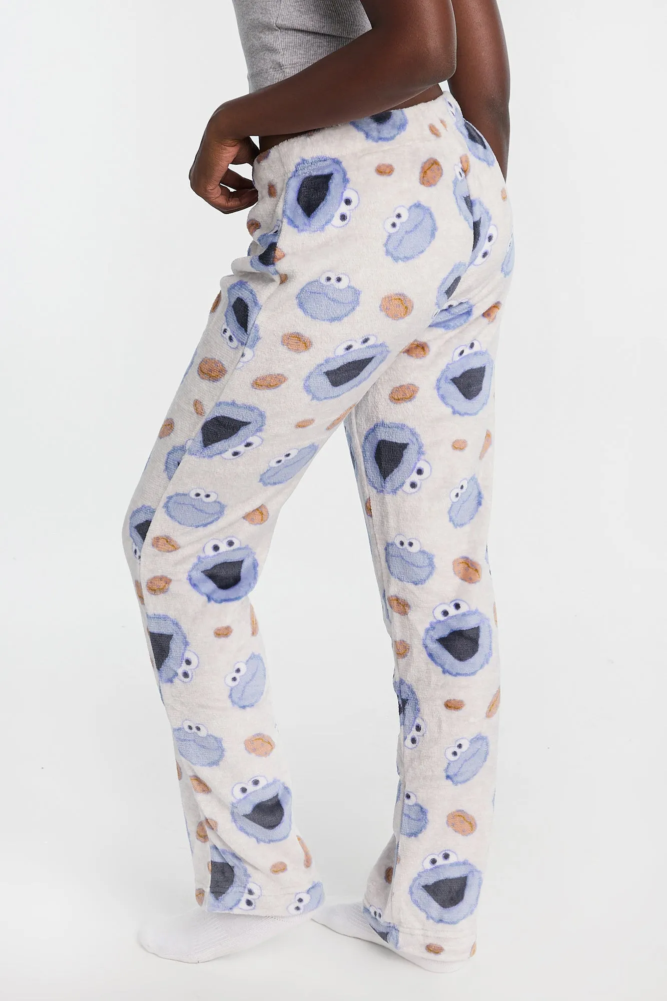 Cookie Monster Plush Pajama Pants sold by Bluenotes product image thumbnail 3