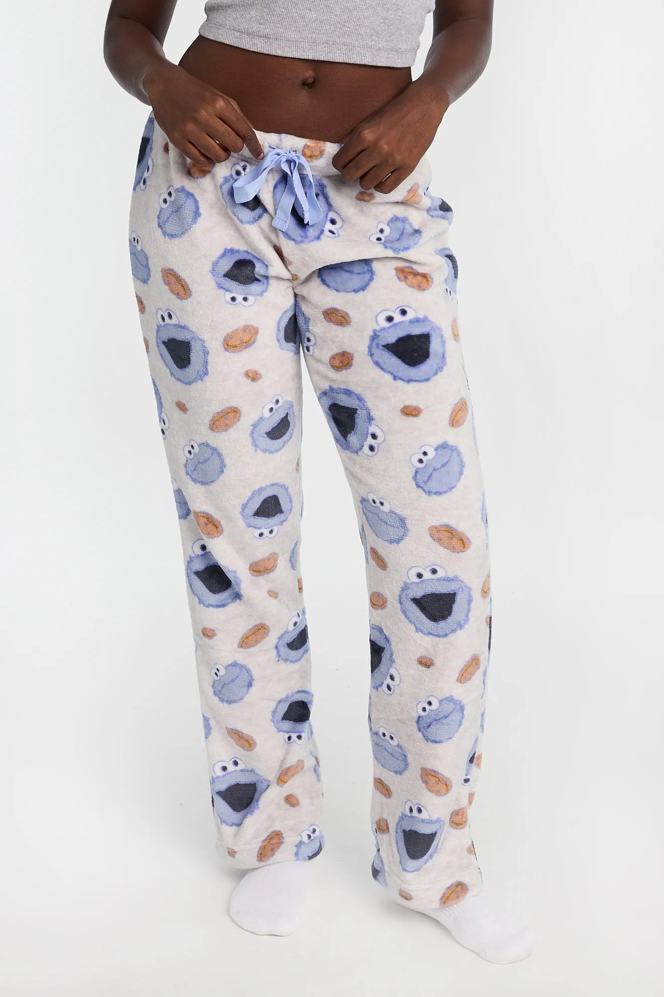 Cookie Monster Plush Pajama Pants sold by Bluenotes
