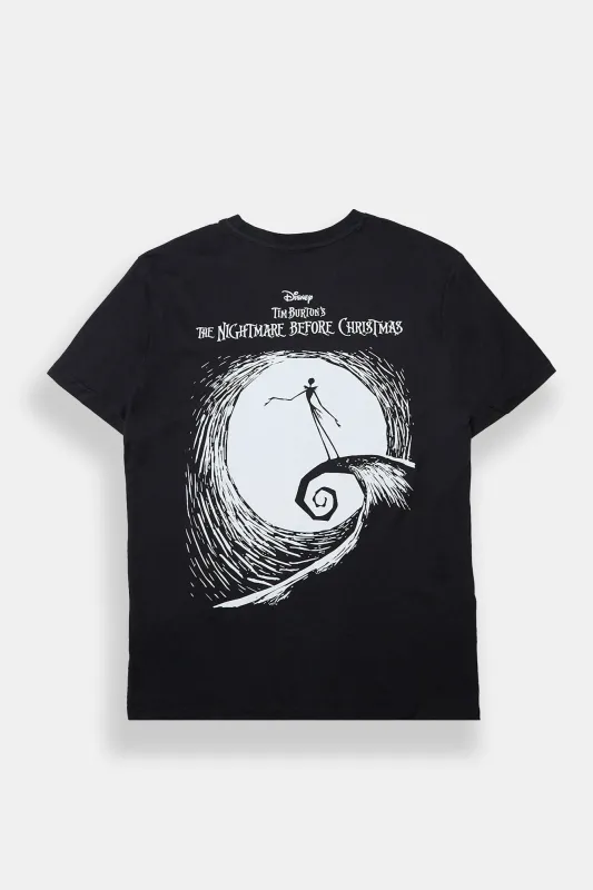 The Nightmare Before Christmas Movie Poster Graphic Tee sold by Bluenotes