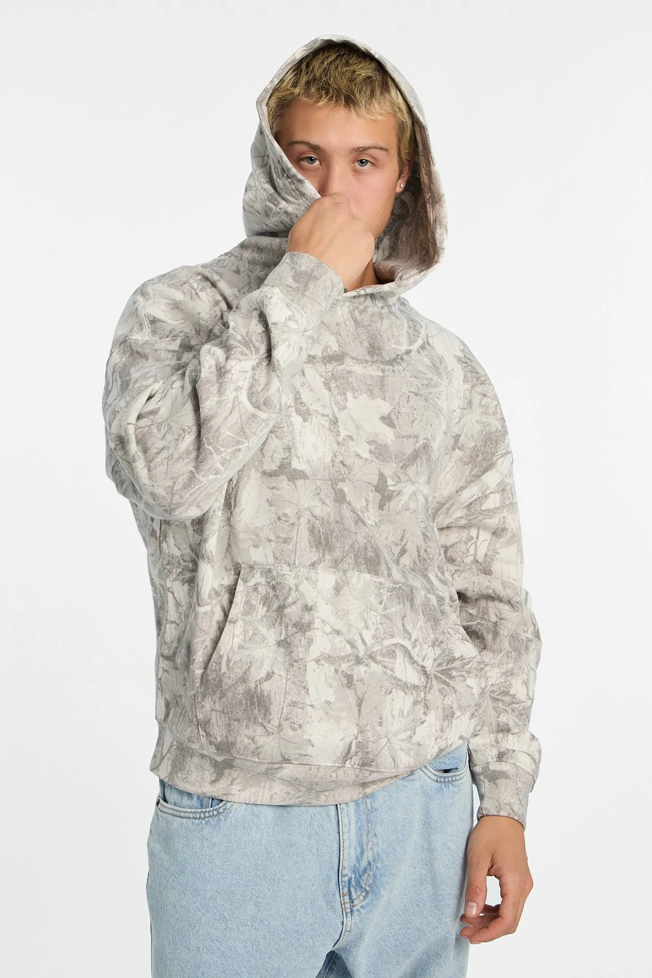 North Western Tree Camouflage Boxy Hoodie sold by Bluenotes product image thumbnail 5