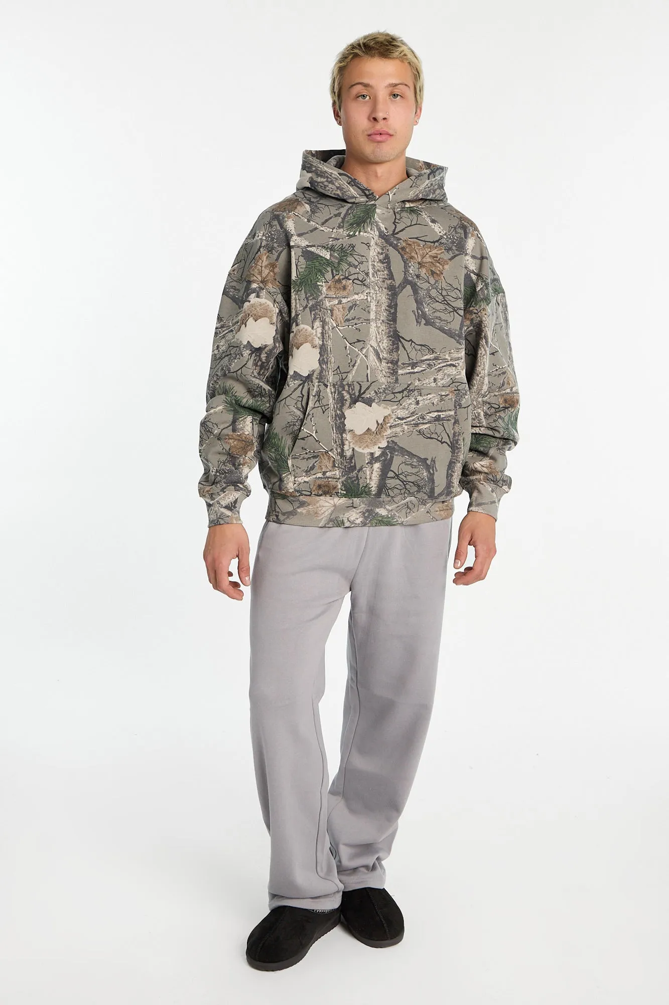 North Western Tree Camouflage Boxy Hoodie sold by Bluenotes product image thumbnail 4