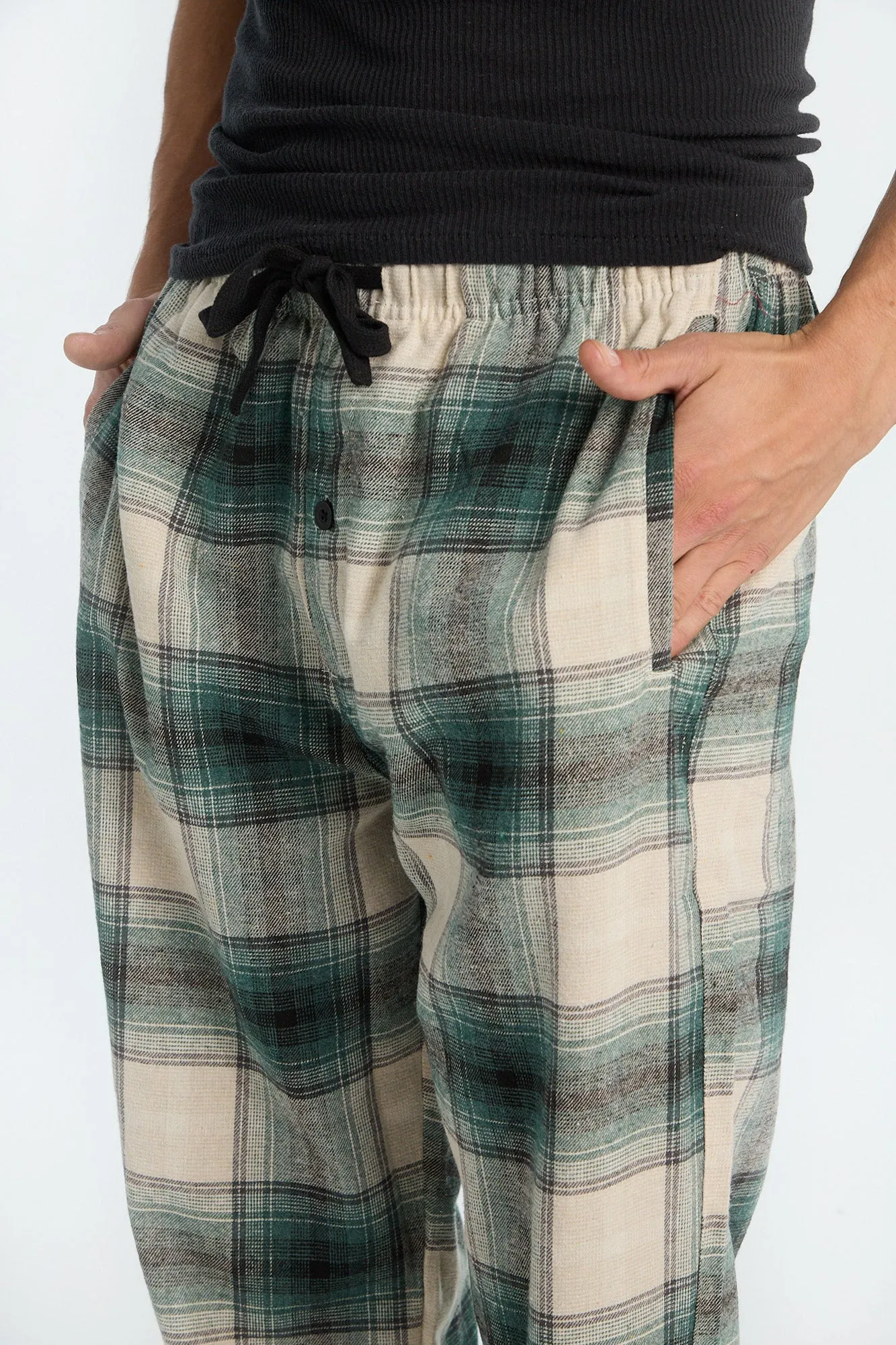 Check Plaid Classic Pajama Pants sold by Bluenotes product image thumbnail 2