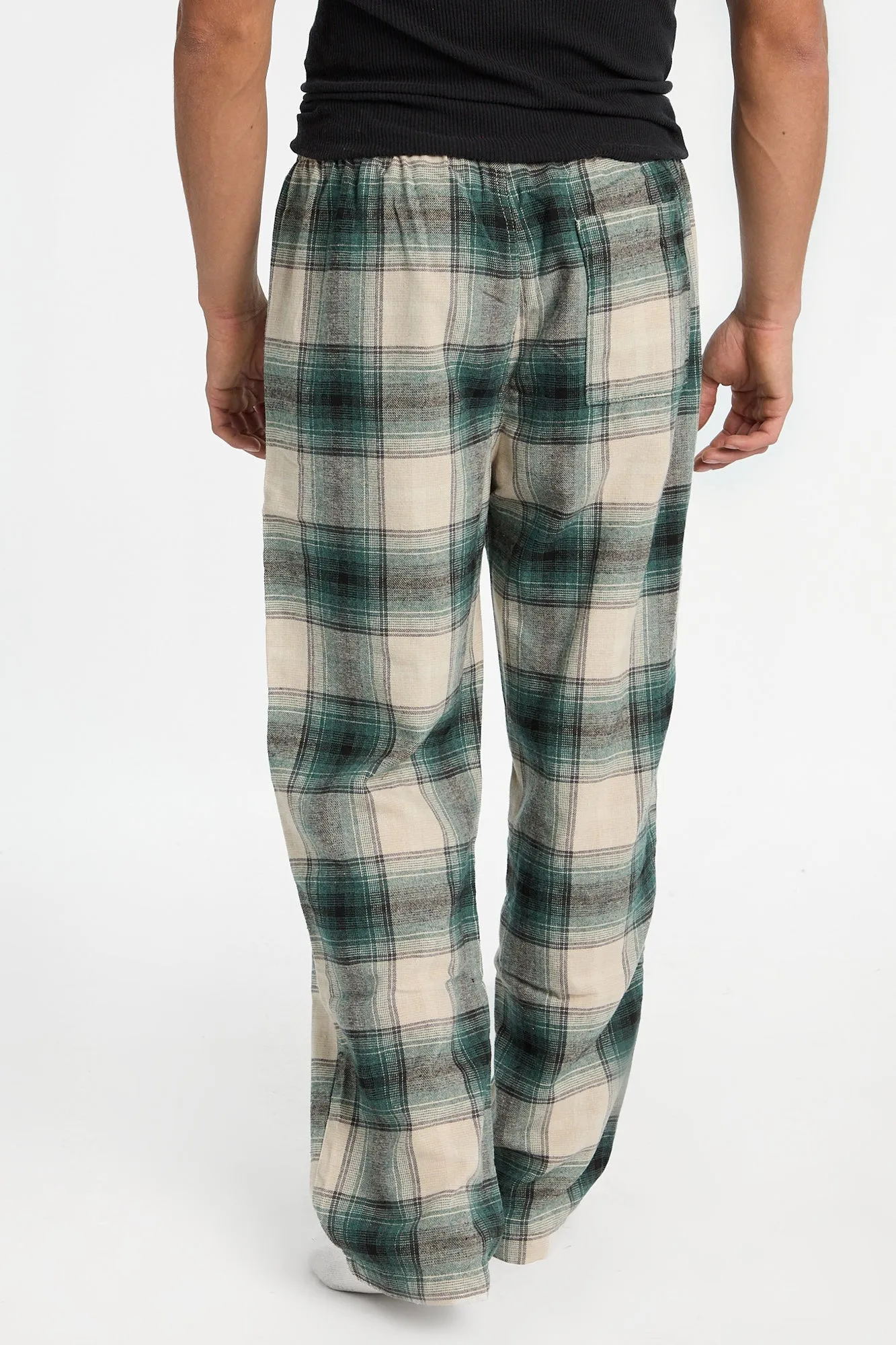 Check Plaid Classic Pajama Pants sold by Bluenotes product image thumbnail 3