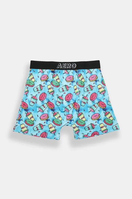 AERO Slushy & Donuts Printed Boxer Briefs sold by Bluenotes