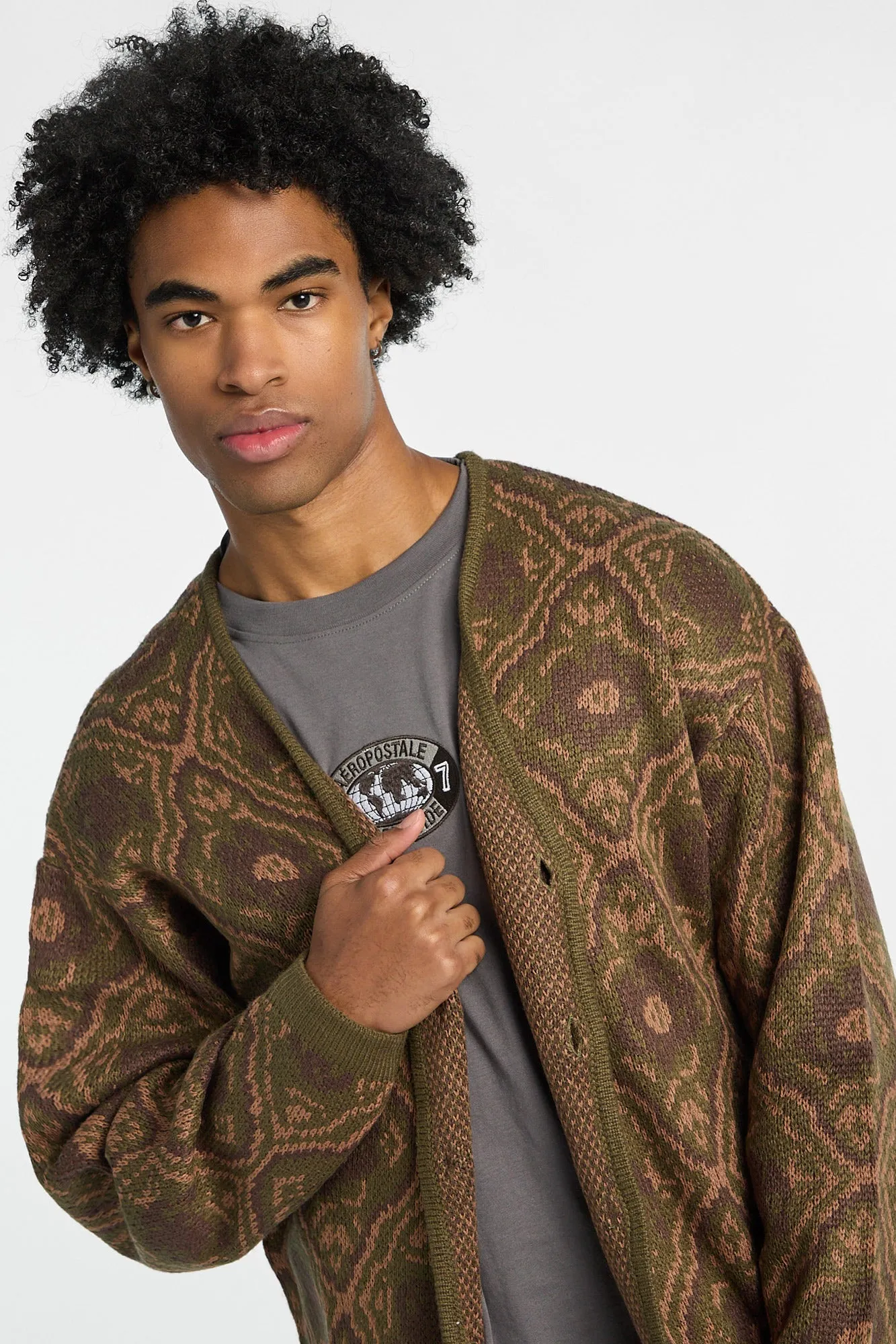 Aéropostale Jacquard Cardigan sold by Bluenotes product image thumbnail 3