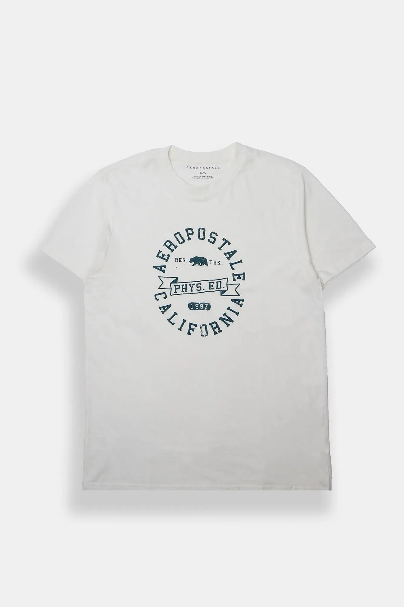 AERO Physical Education Bear Puff Print Graphic Tee sold by Bluenotes product image thumbnail 3