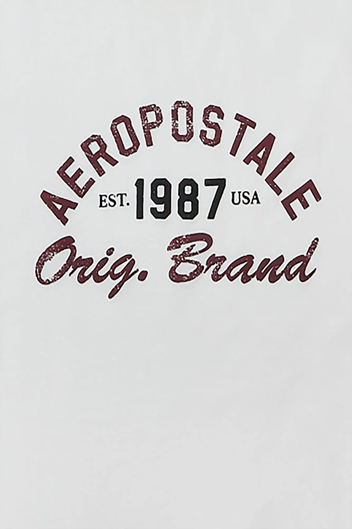 AERO Original Brand Puff Print Graphic Tee sold by Bluenotes product image thumbnail 3