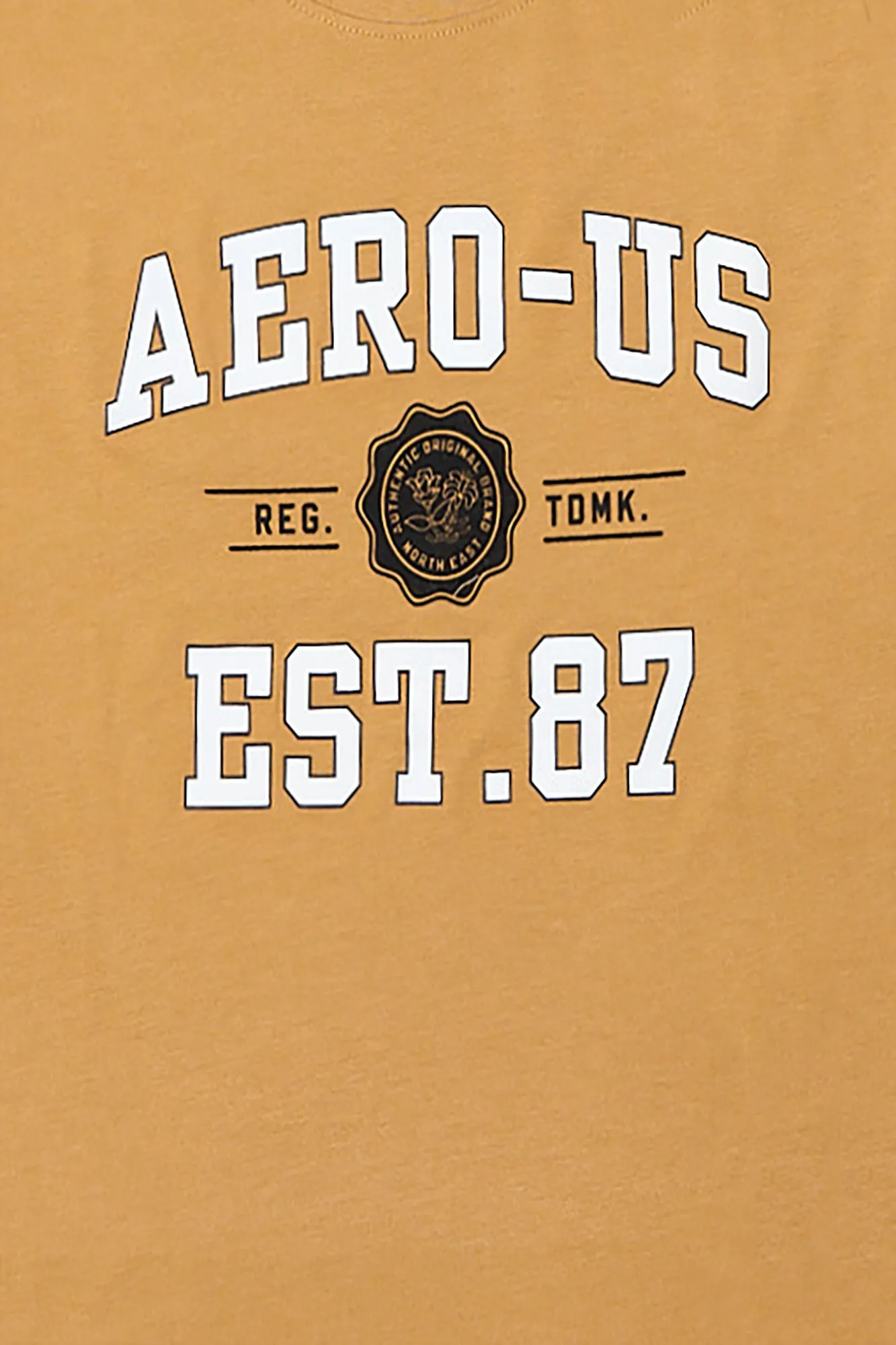 AERO US Est. 87 HD Flocked Graphic Tee sold by Bluenotes product image thumbnail 4