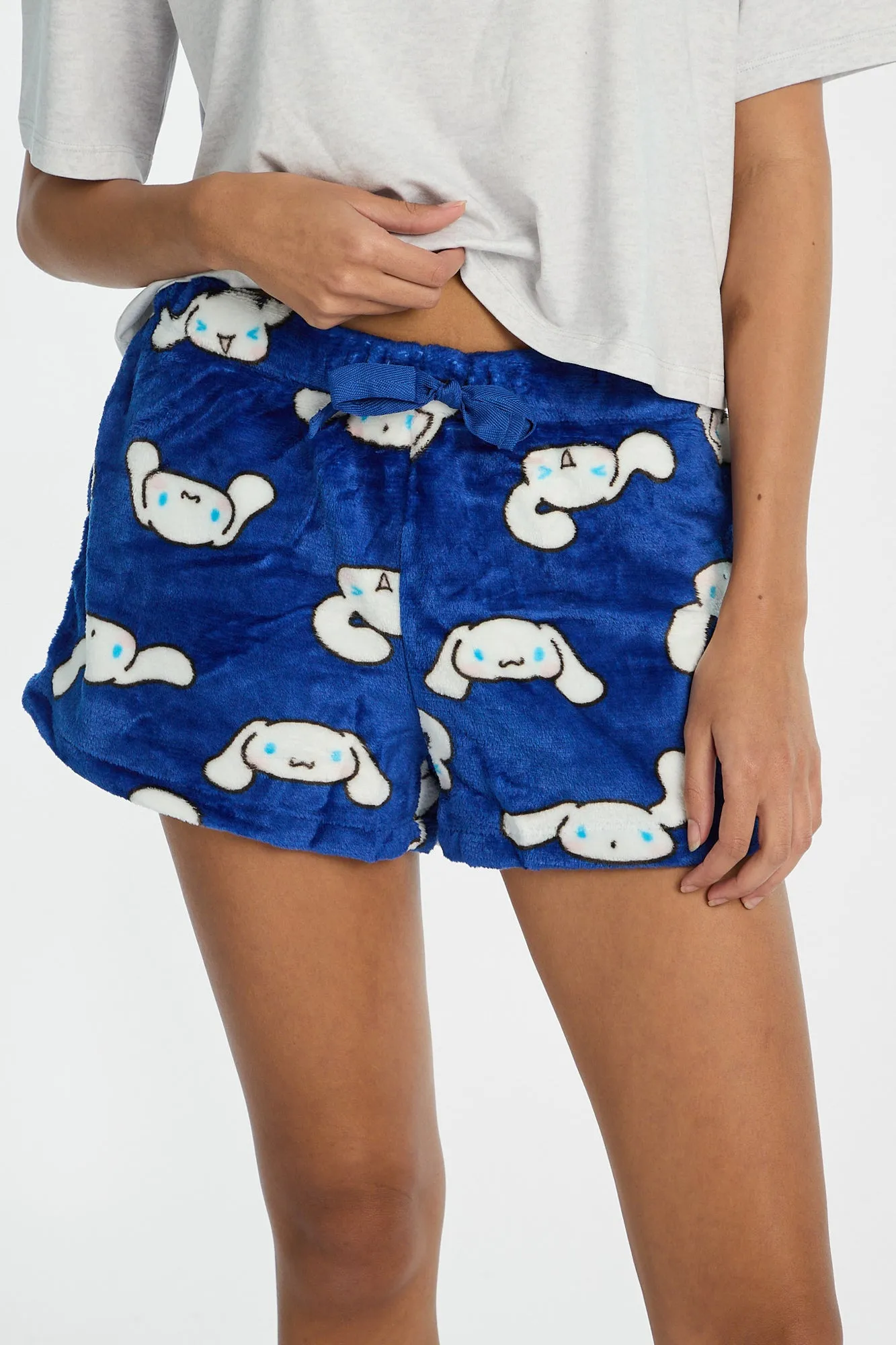 Cinnamoroll Pajama Tee & Plush Shorts 2-Piece Set sold by Bluenotes product image thumbnail 5