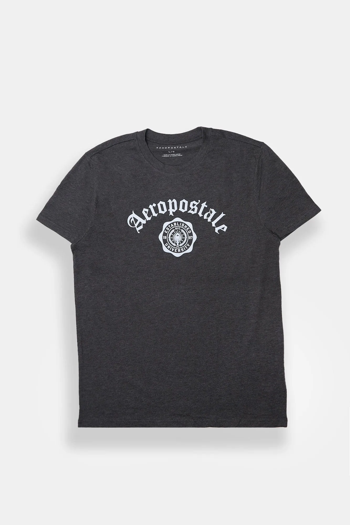 Aéropostale Script Flocked Graphic Tee sold by Bluenotes product image thumbnail 2