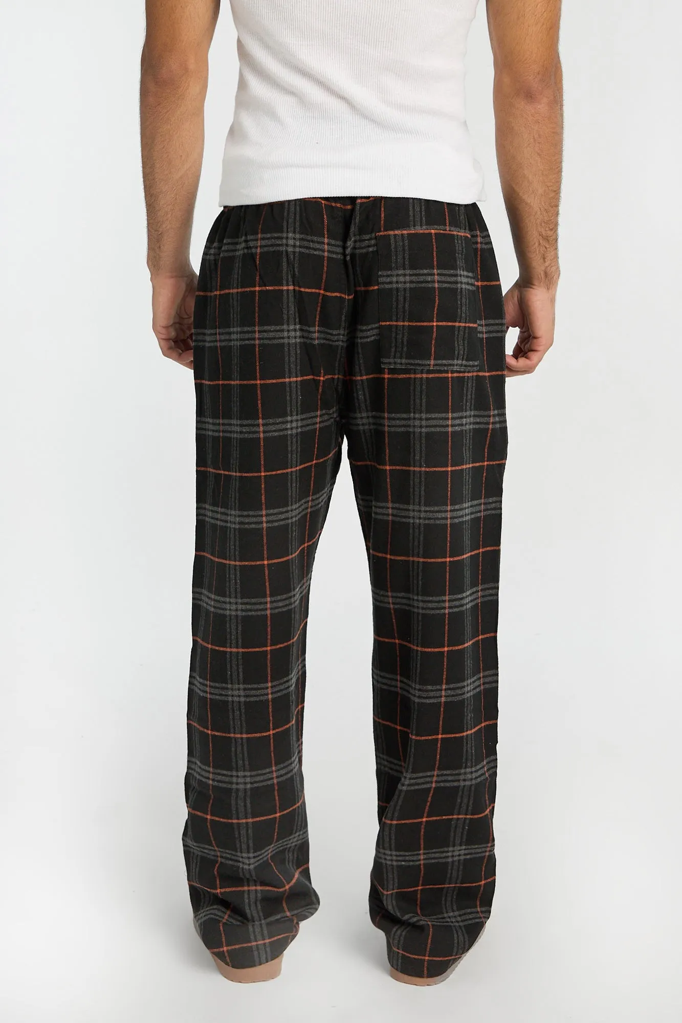 Texas Longhorns Embroidered Varsity Plaid Pajama Pants sold by Bluenotes product image thumbnail 3