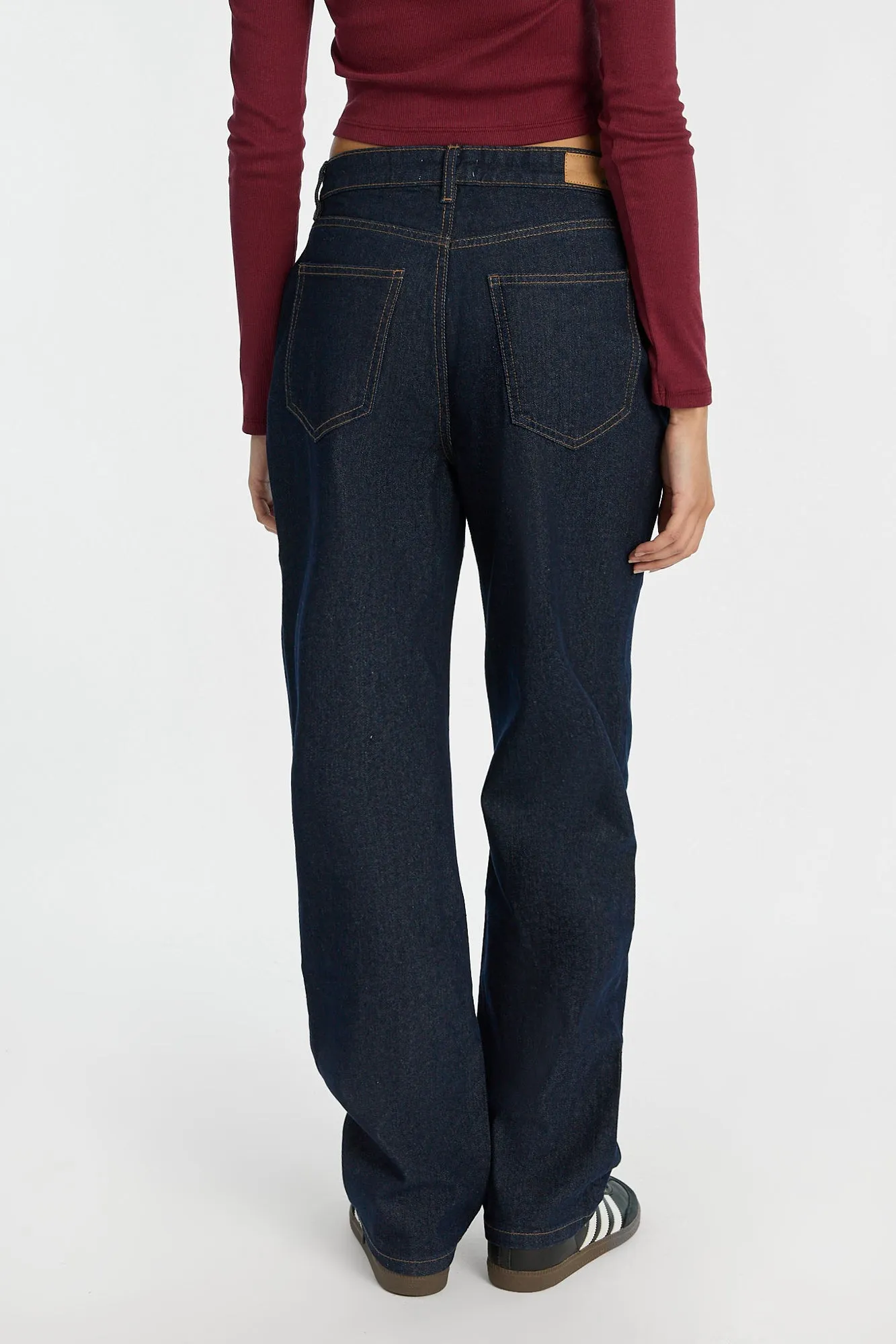AERO Super High Rise Straight Jeans sold by Bluenotes product image thumbnail 3