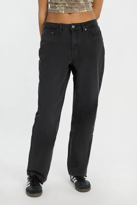 AERO High Rise Baggy Jeans sold by Bluenotes