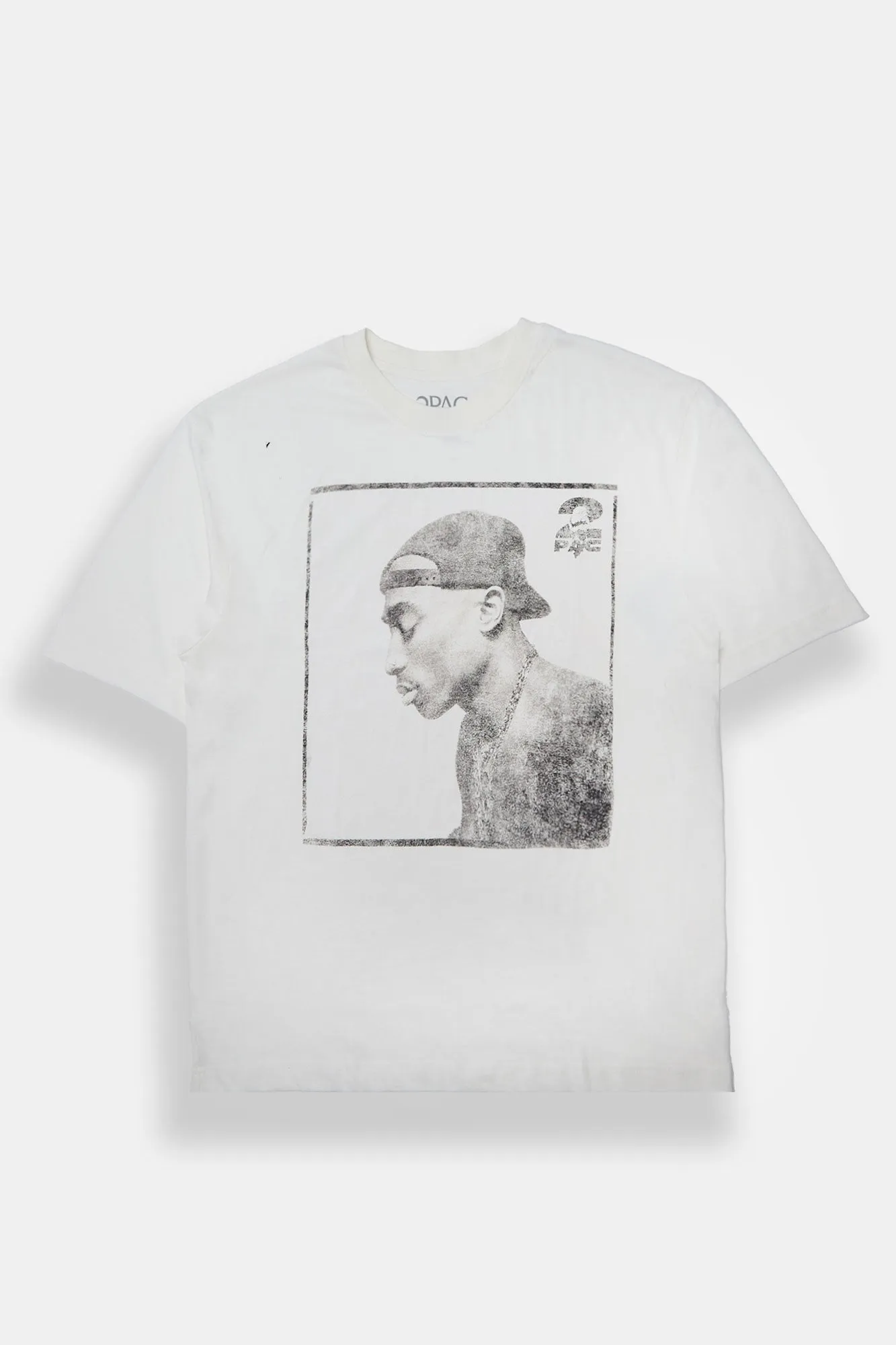 Tupac Portrait Graphic Oversized Tee sold by Bluenotes