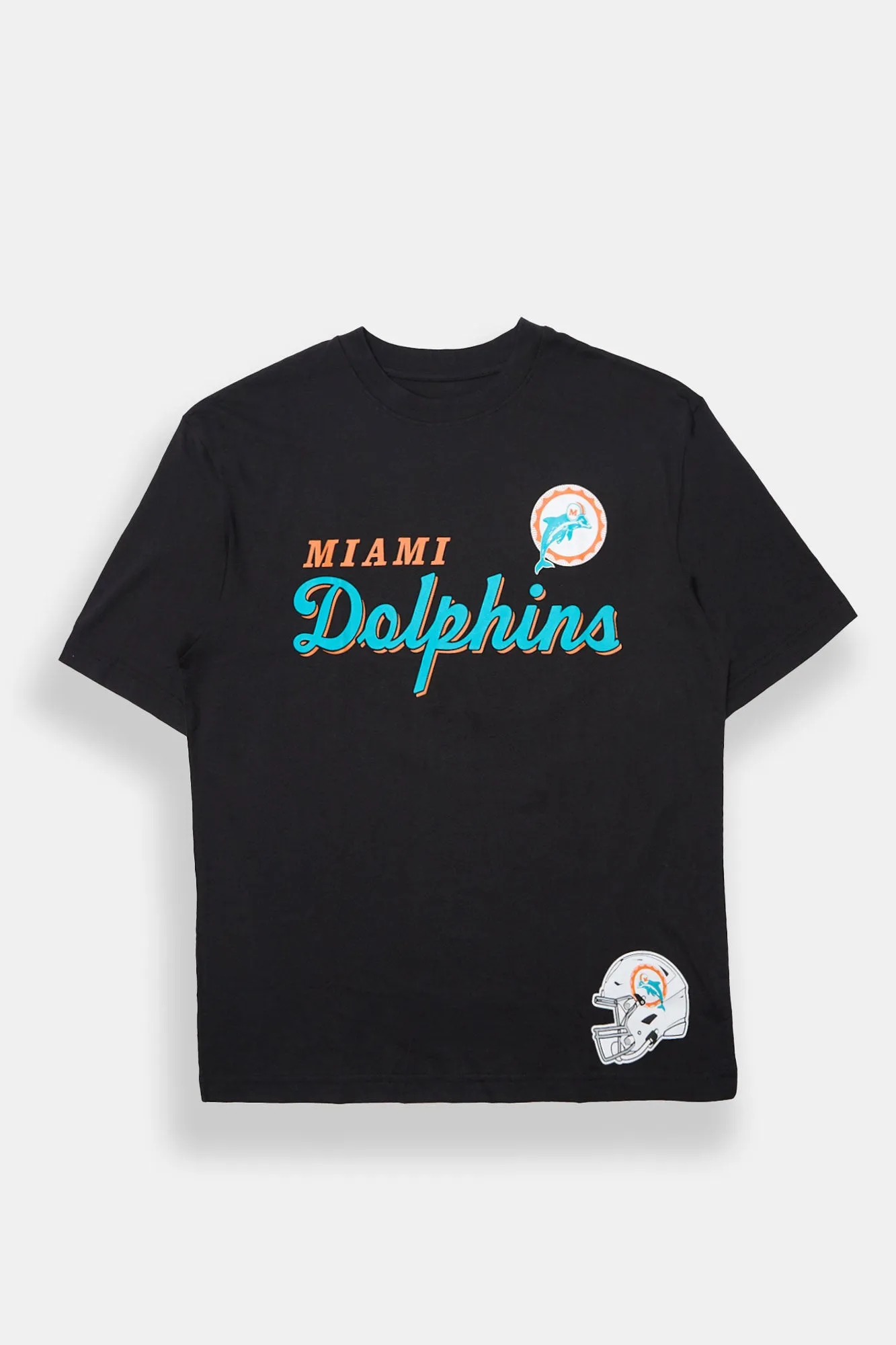Miami Dolphins HD Graphic Oversized Tee sold by Bluenotes