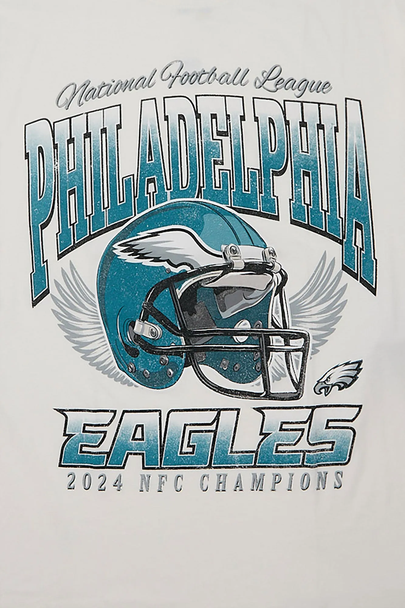 Philadelphia Eagles 2022 Champions Graphic Oversized Tee sold by Bluenotes product image thumbnail 2