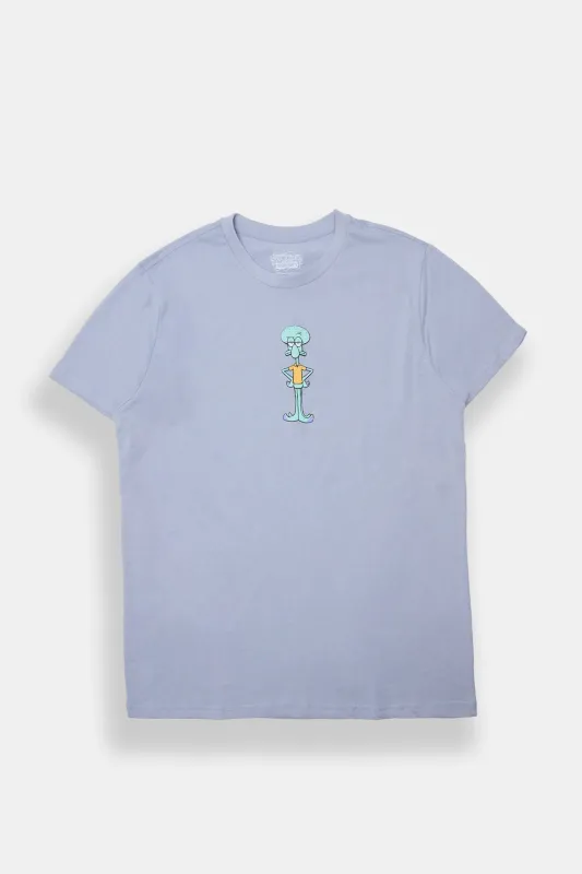 Squidward Puff Graphic Tee sold by Bluenotes