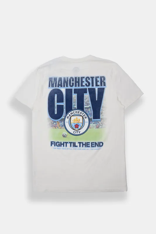 Manchester City Football Club Graphic Tee sold by Bluenotes