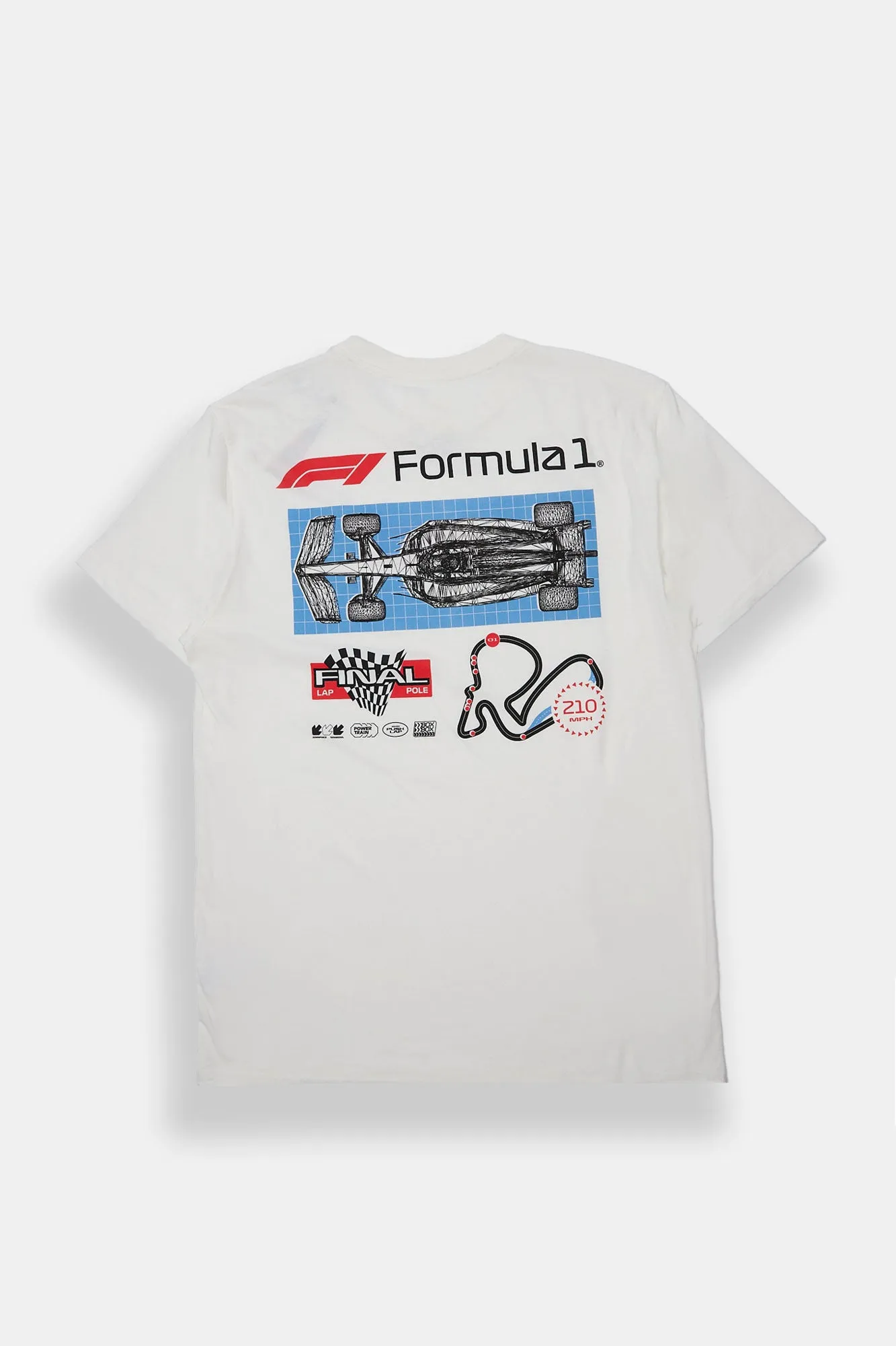 F1 Final Lap Graphic Tee sold by Bluenotes