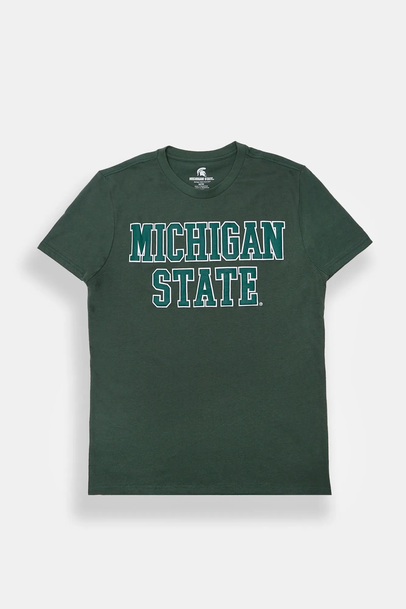 Michigan State Puff Print Graphic Tee sold by Bluenotes