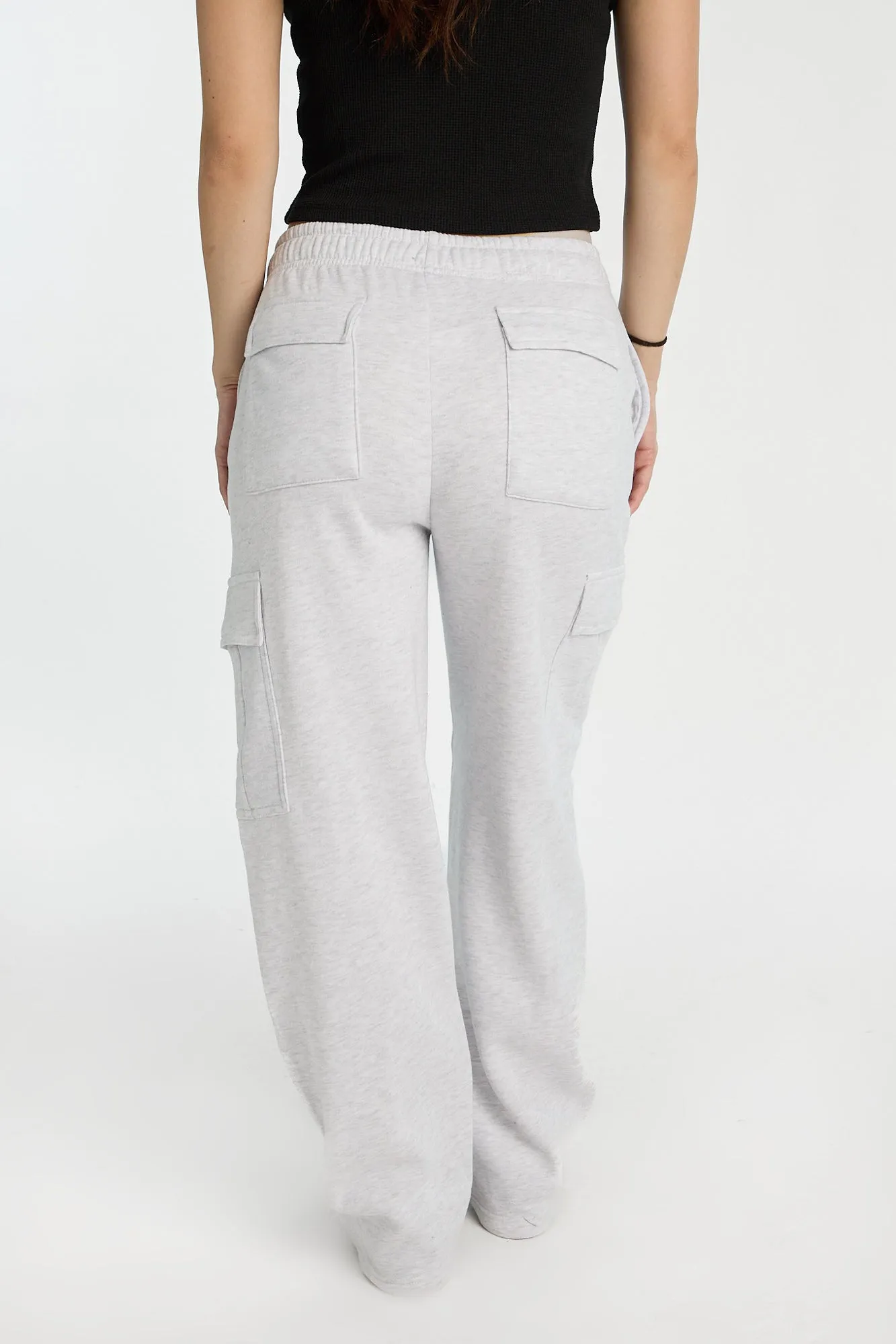Wide Leg Cargo Sweatpants sold by Bluenotes product image thumbnail 4