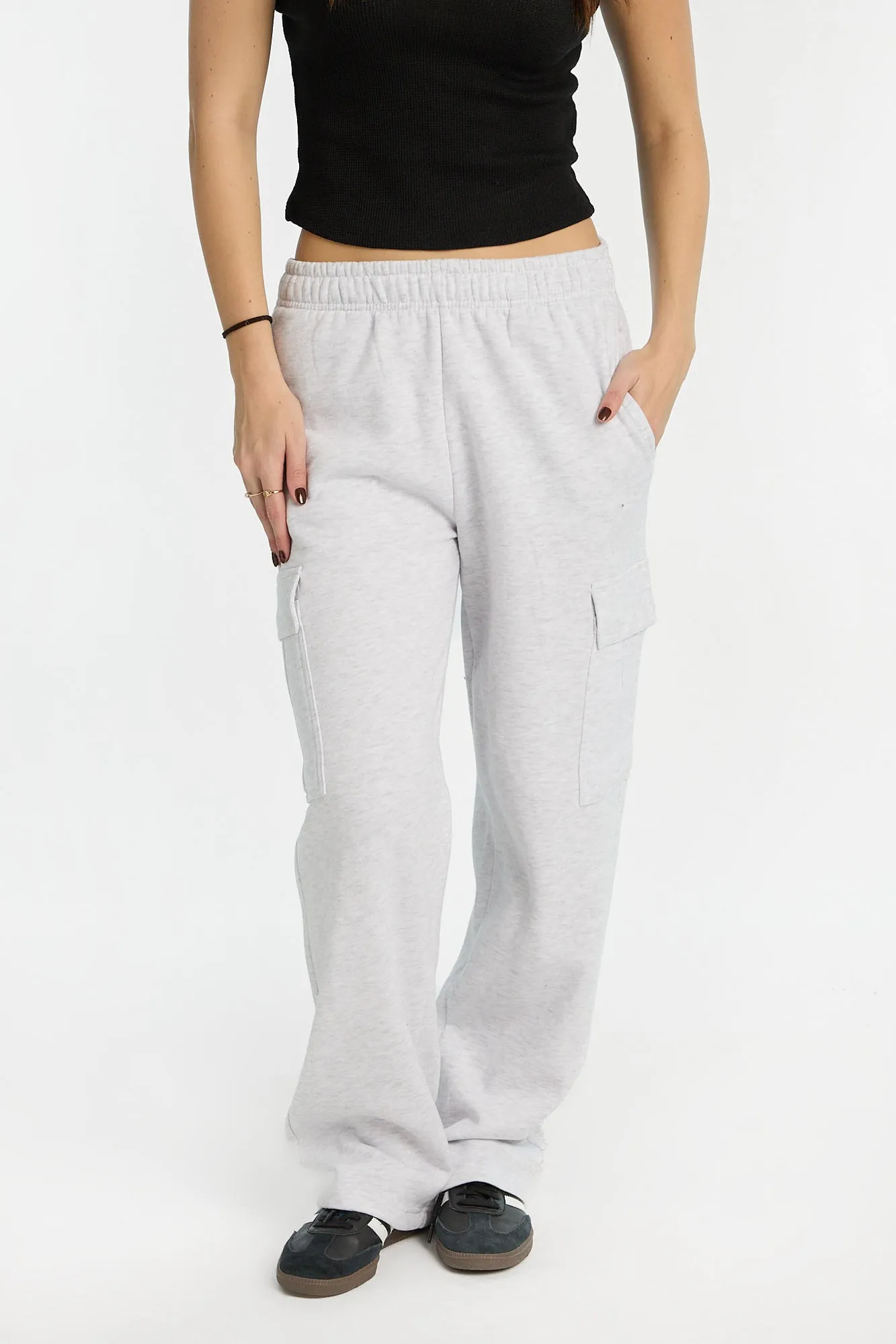 Wide Leg Cargo Sweatpants sold by Bluenotes product image thumbnail 2