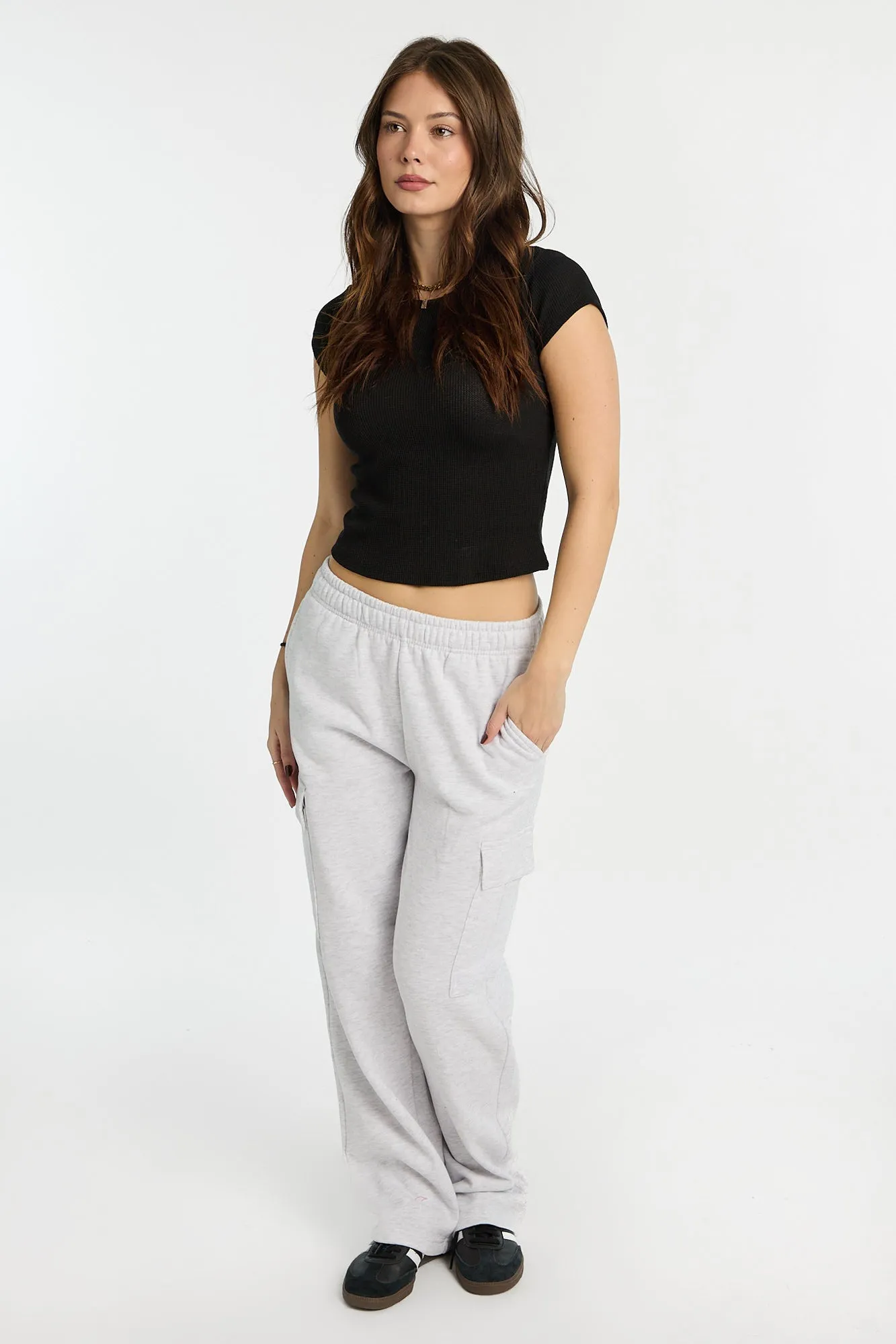 Wide Leg Cargo Sweatpants sold by Bluenotes product image thumbnail 5