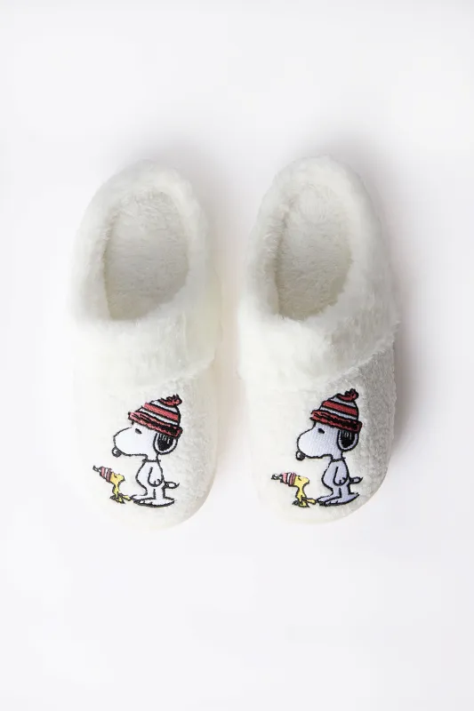 Peanuts Snoopy Plush Slippers sold by Bluenotes