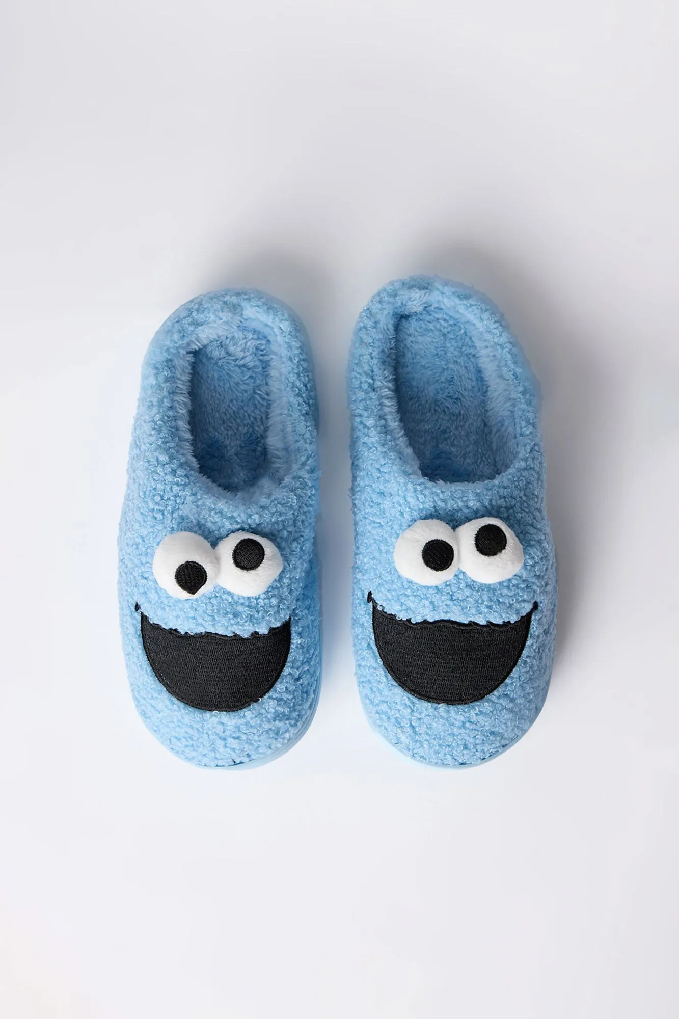 Cookie Monster Plush Slippers sold by Bluenotes