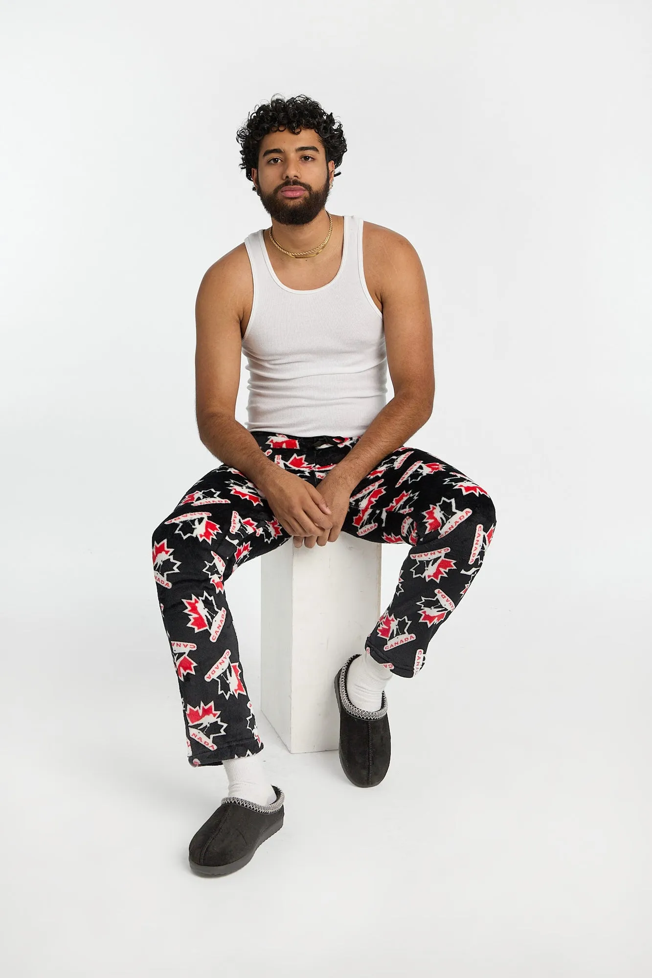 Hockey Canada Plush Pajama Pants sold by Bluenotes product image thumbnail 5