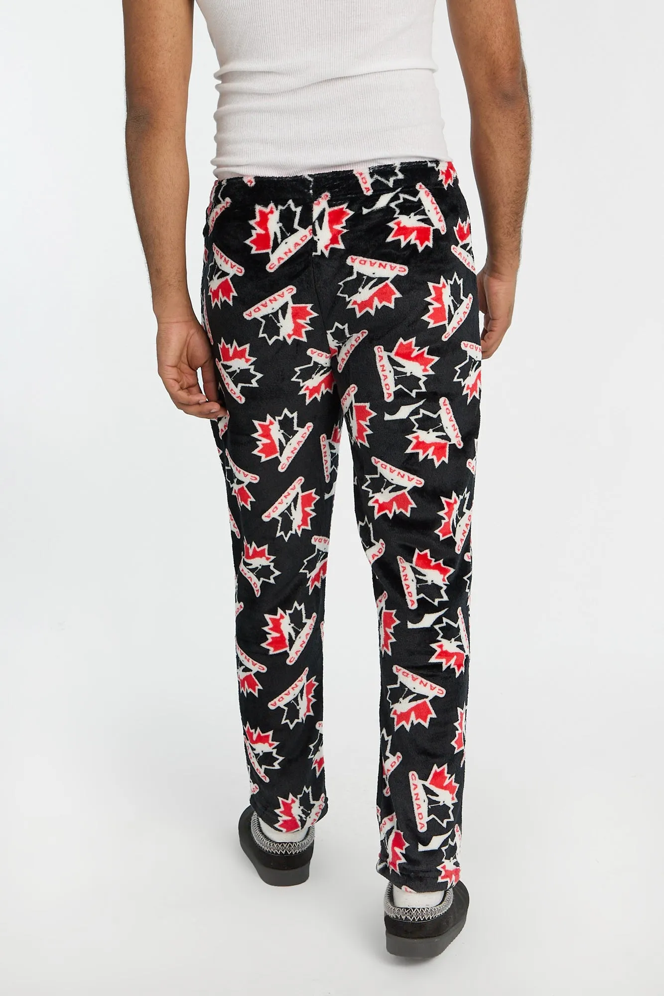 Hockey Canada Plush Pajama Pants sold by Bluenotes product image thumbnail 3