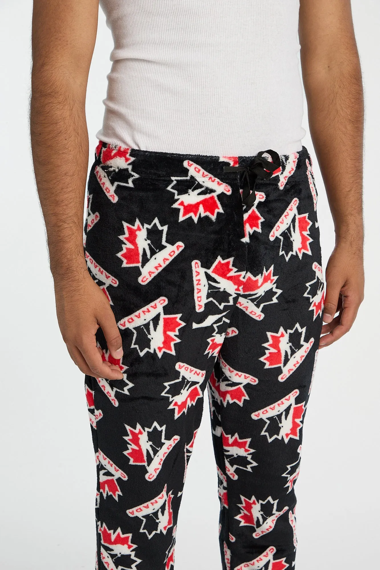Hockey Canada Plush Pajama Pants sold by Bluenotes product image thumbnail 2