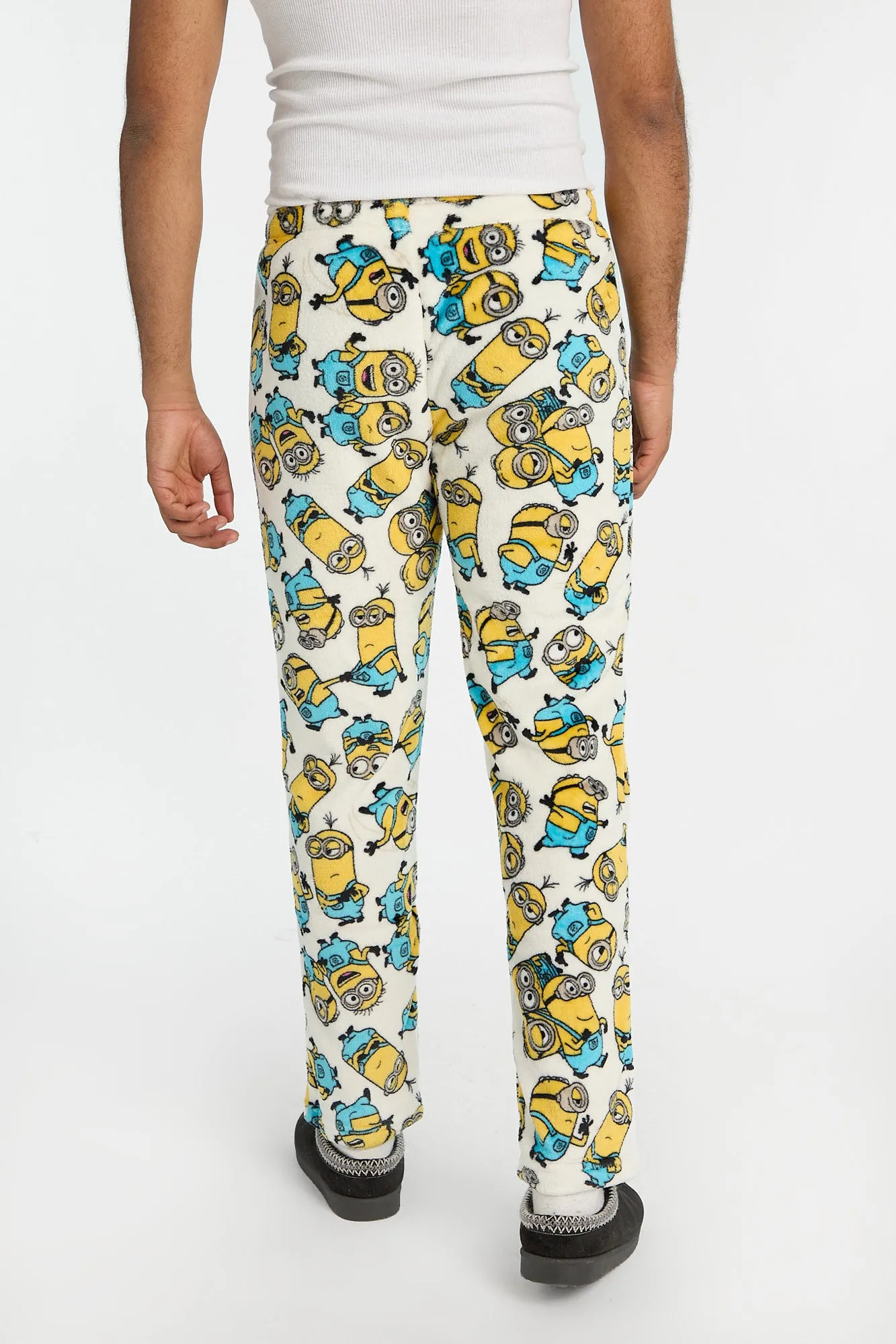 Minion Plush Pajama Pants sold by Bluenotes product image thumbnail 3