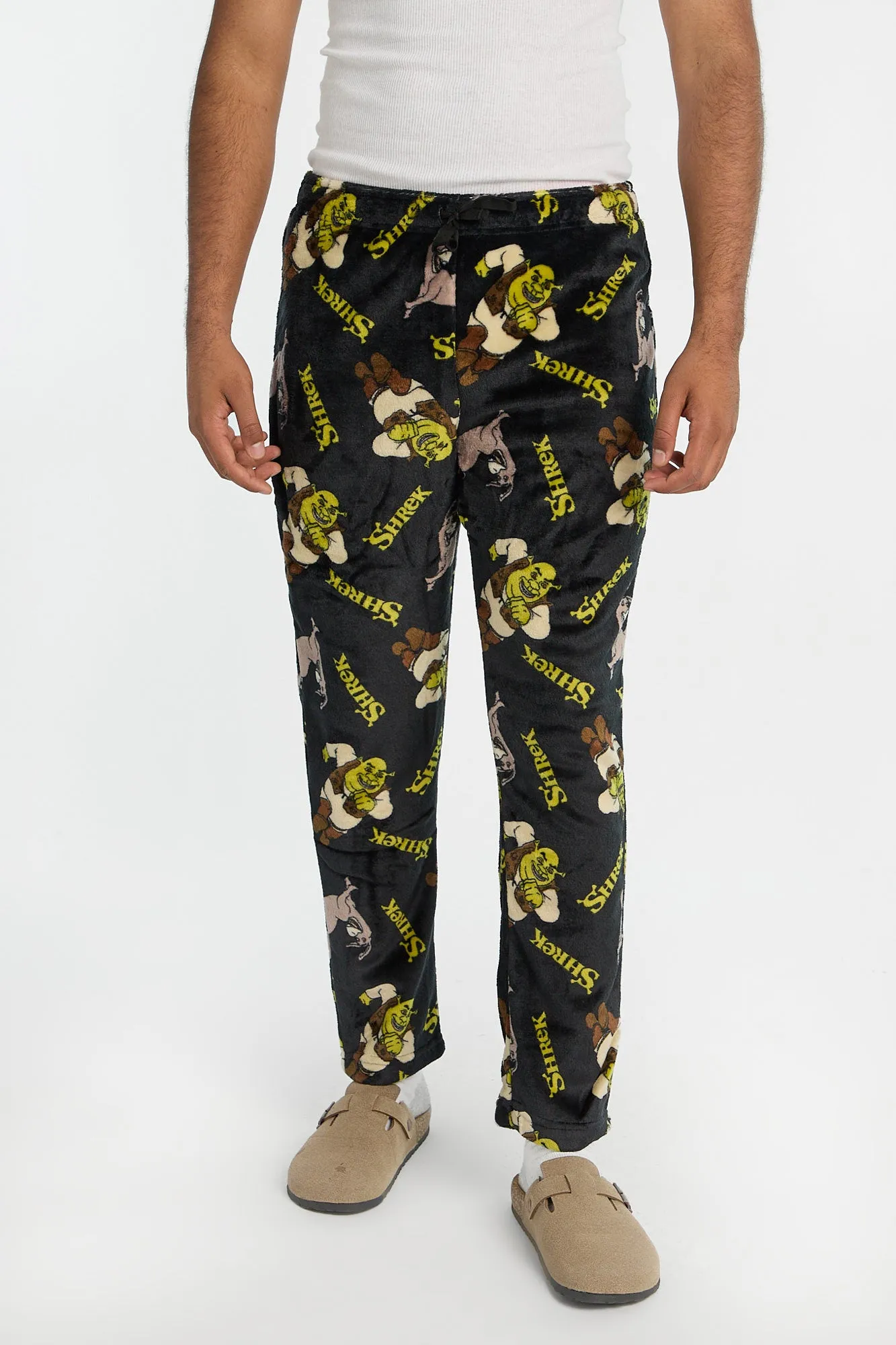 Shrek Plush Pajama Pants sold by Bluenotes