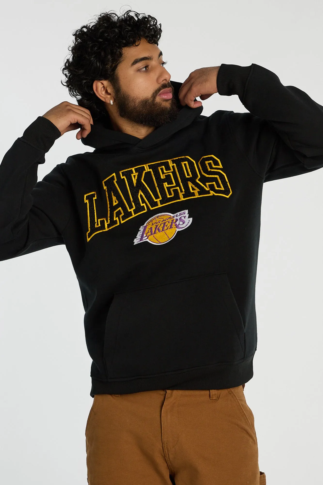 Los Angeles Lakers Chenille Hoodie sold by Bluenotes
