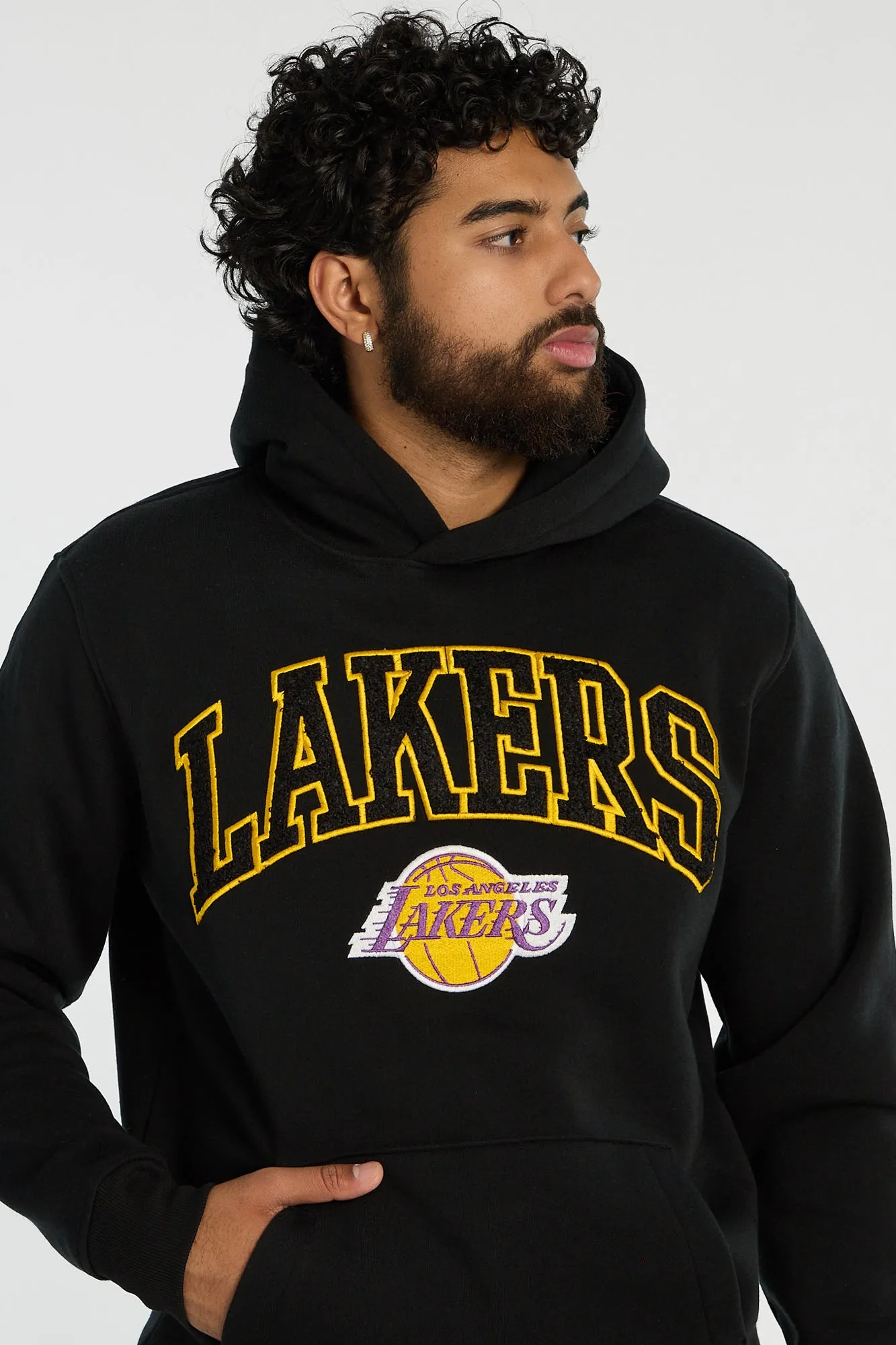 Los Angeles Lakers Chenille Hoodie sold by Bluenotes product image thumbnail 2