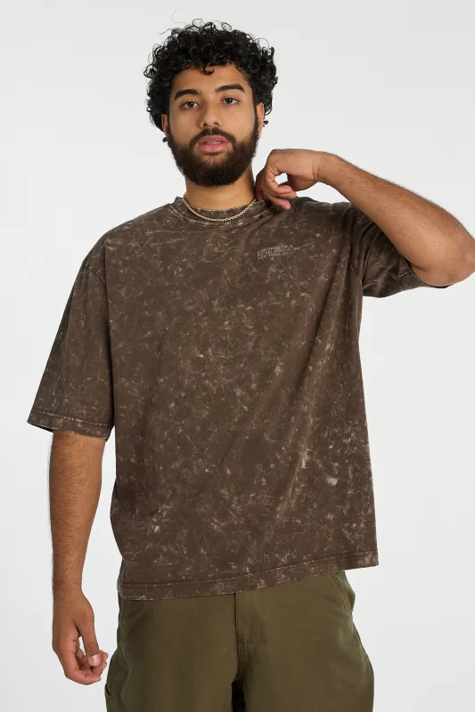 AERO HD Graphic Acid Wash Oversized Tee sold by Bluenotes