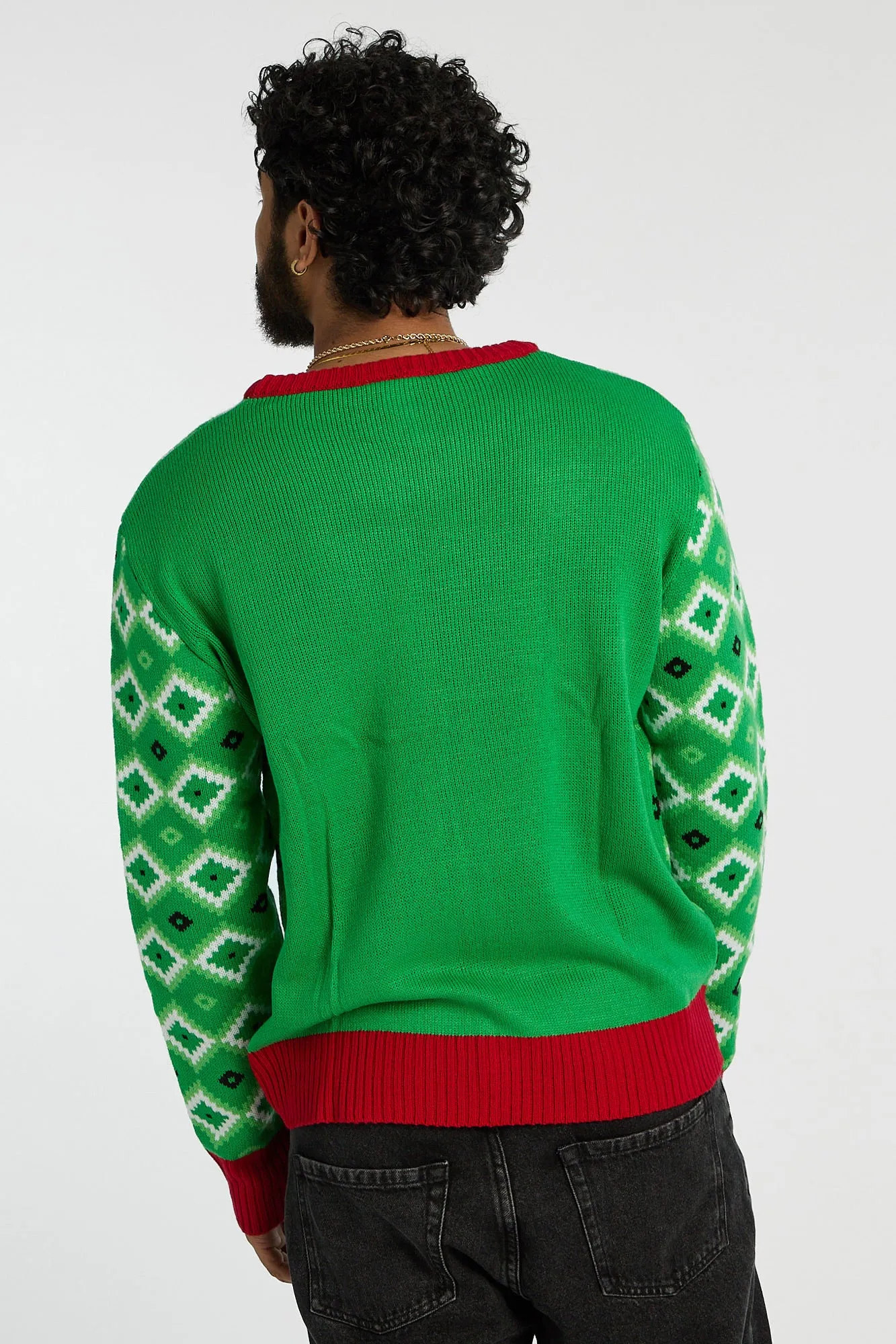 Peanuts Snoopy Christmas Crew Neck Sweater sold by Bluenotes product image thumbnail 3