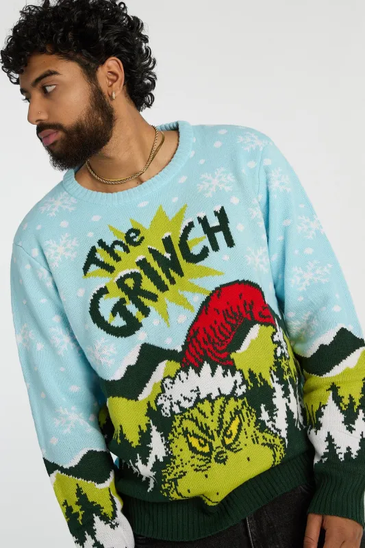 The Grinch Christmas Crew Neck Sweater sold by Bluenotes