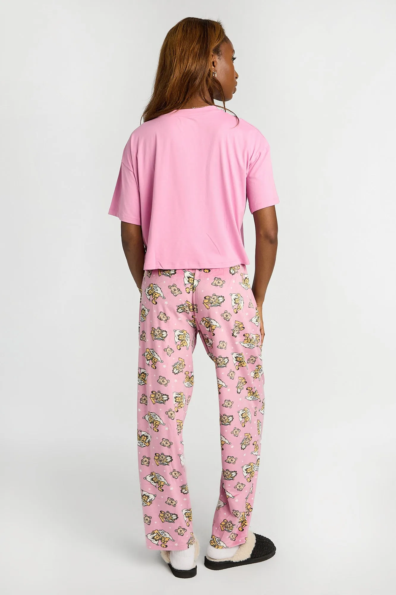 Garfield Super Soft Pajama Tee And Velour Pajama Pants 2-Piece Set sold by Bluenotes product image thumbnail 4