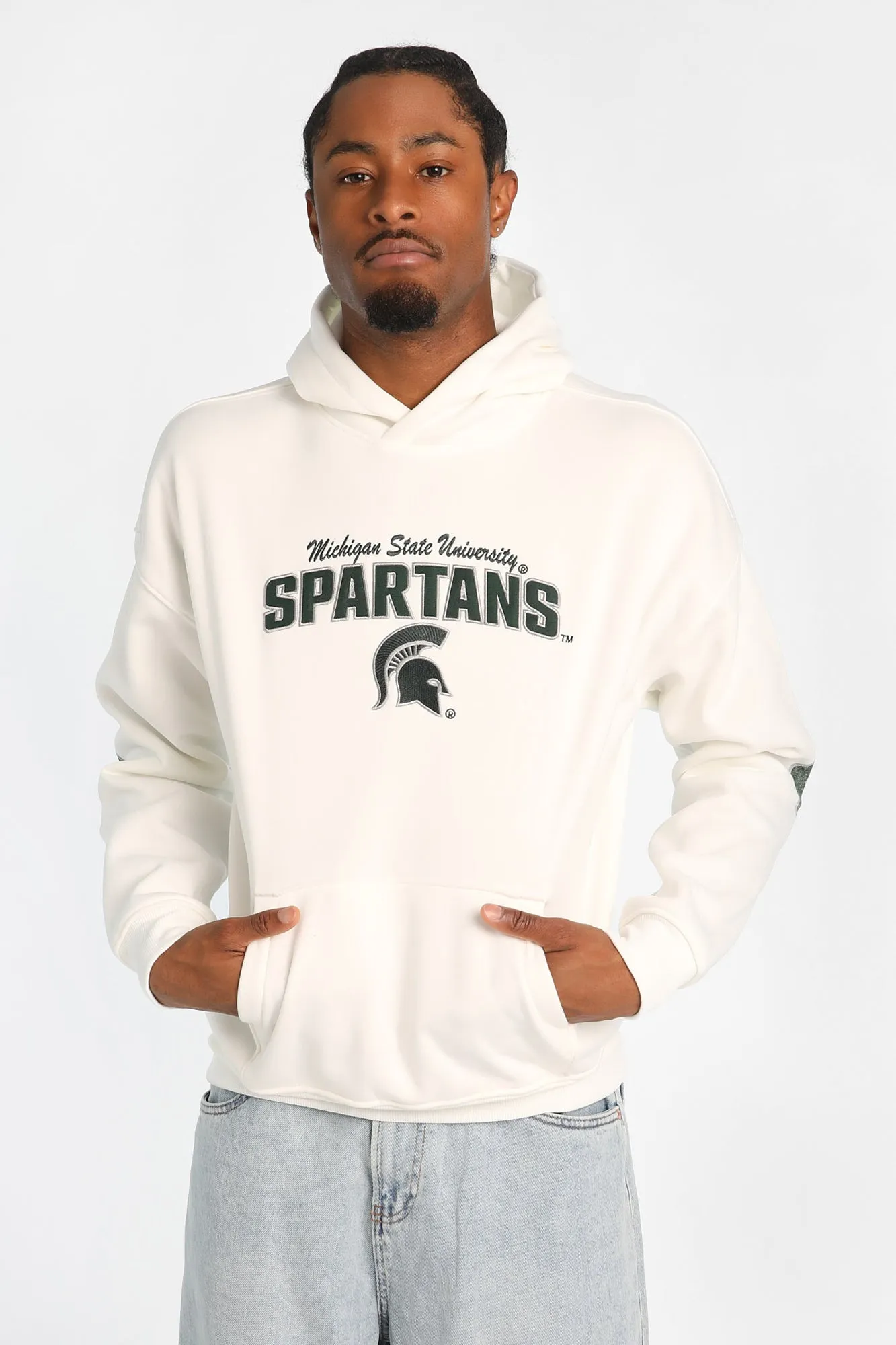 Michigan State Spartans Back Print Hoodie sold by Bluenotes product image thumbnail 4