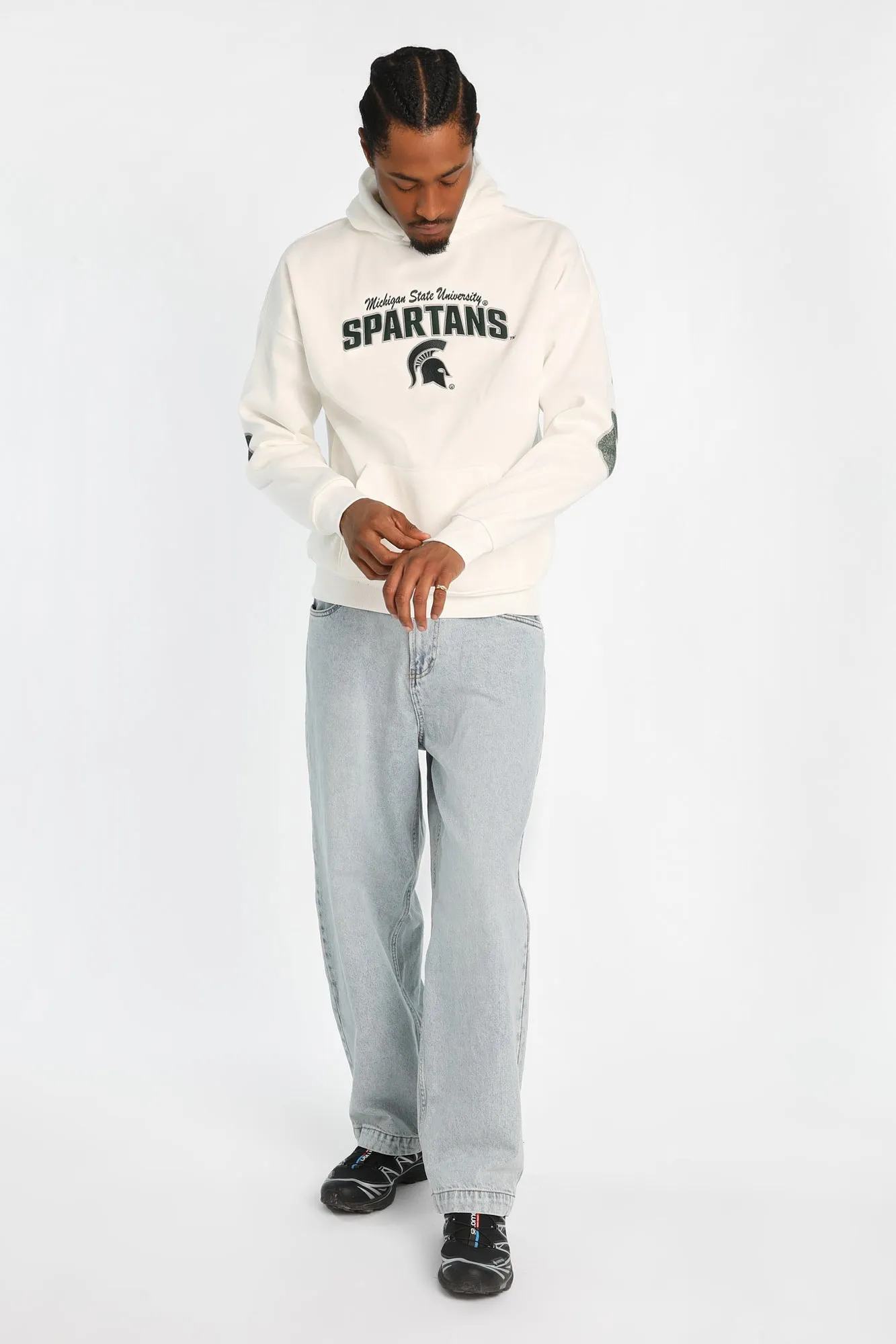 Michigan State Spartans Back Print Hoodie sold by Bluenotes product image thumbnail 5