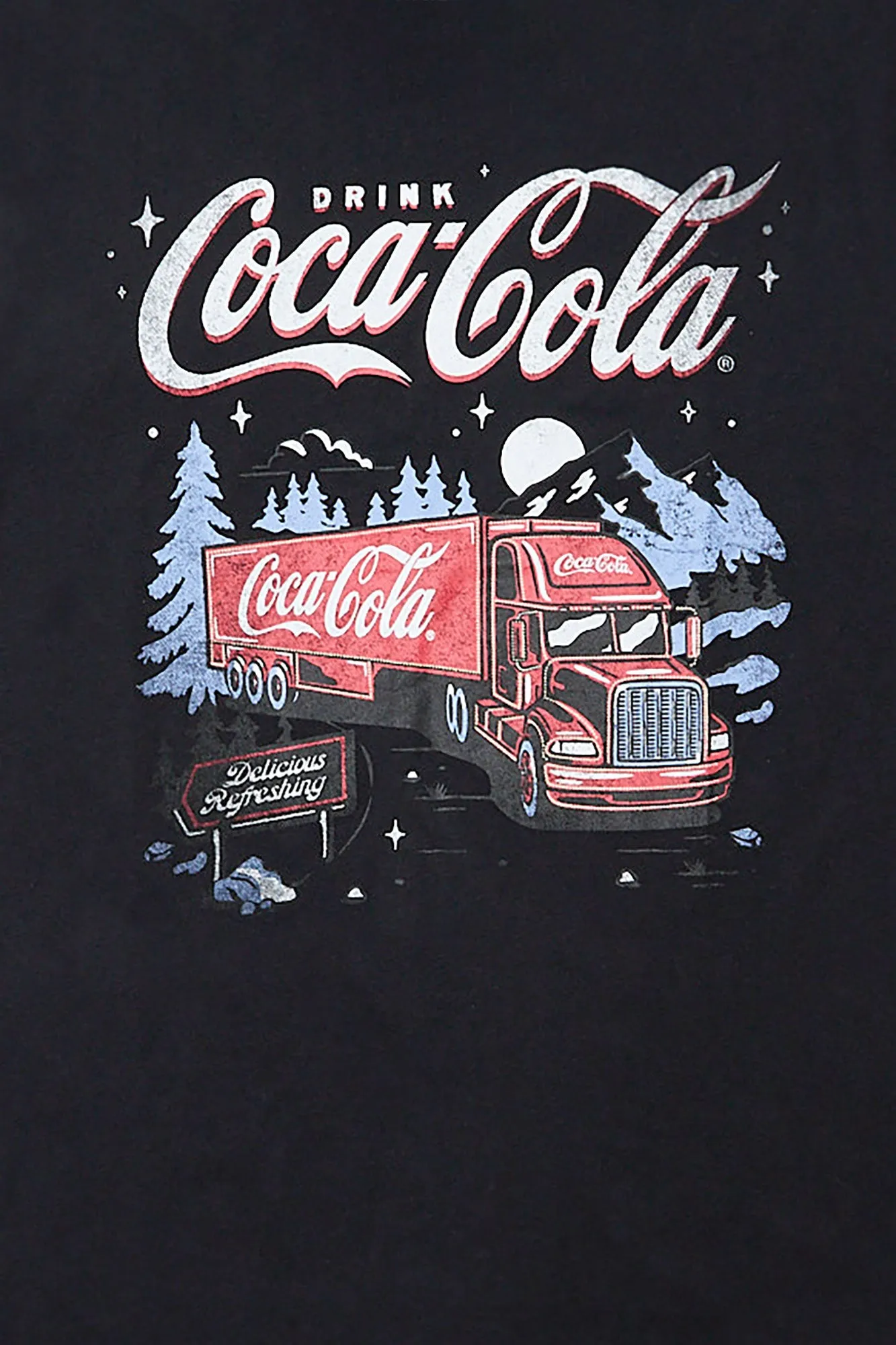 Coca-Cola Truck Graphic Boyfriend Tee sold by Bluenotes product image thumbnail 2
