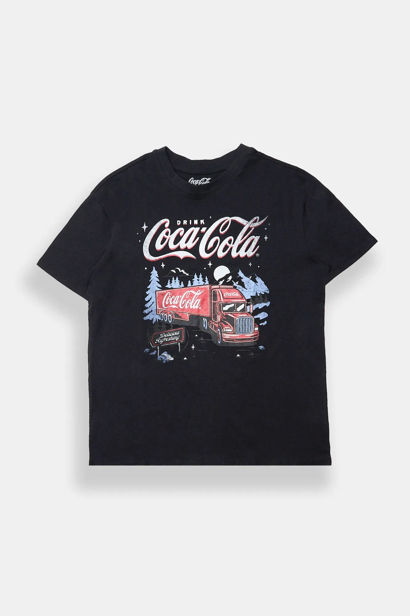Coca-Cola Truck Graphic Boyfriend Tee sold by Bluenotes
