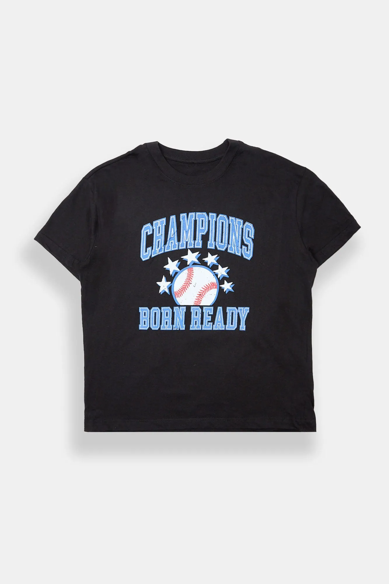 Born Ready Champions 27 Graphic Boyfriend Tee sold by Bluenotes product image thumbnail 2