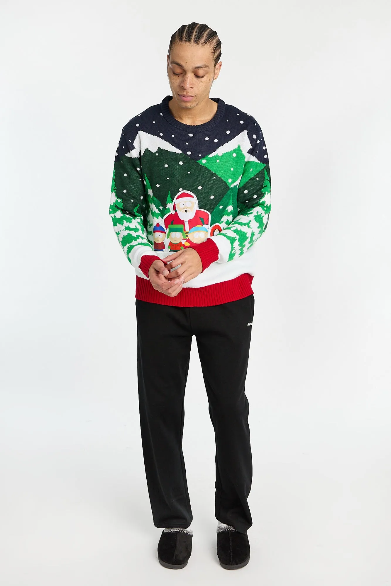 South Park Santa Christmas Crew Neck Sweater sold by Bluenotes product image thumbnail 4