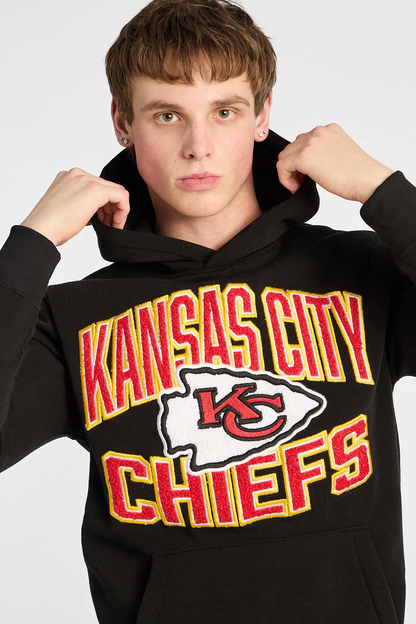 Kansas City Chiefs Chenille Hoodie sold by Bluenotes product image thumbnail 2