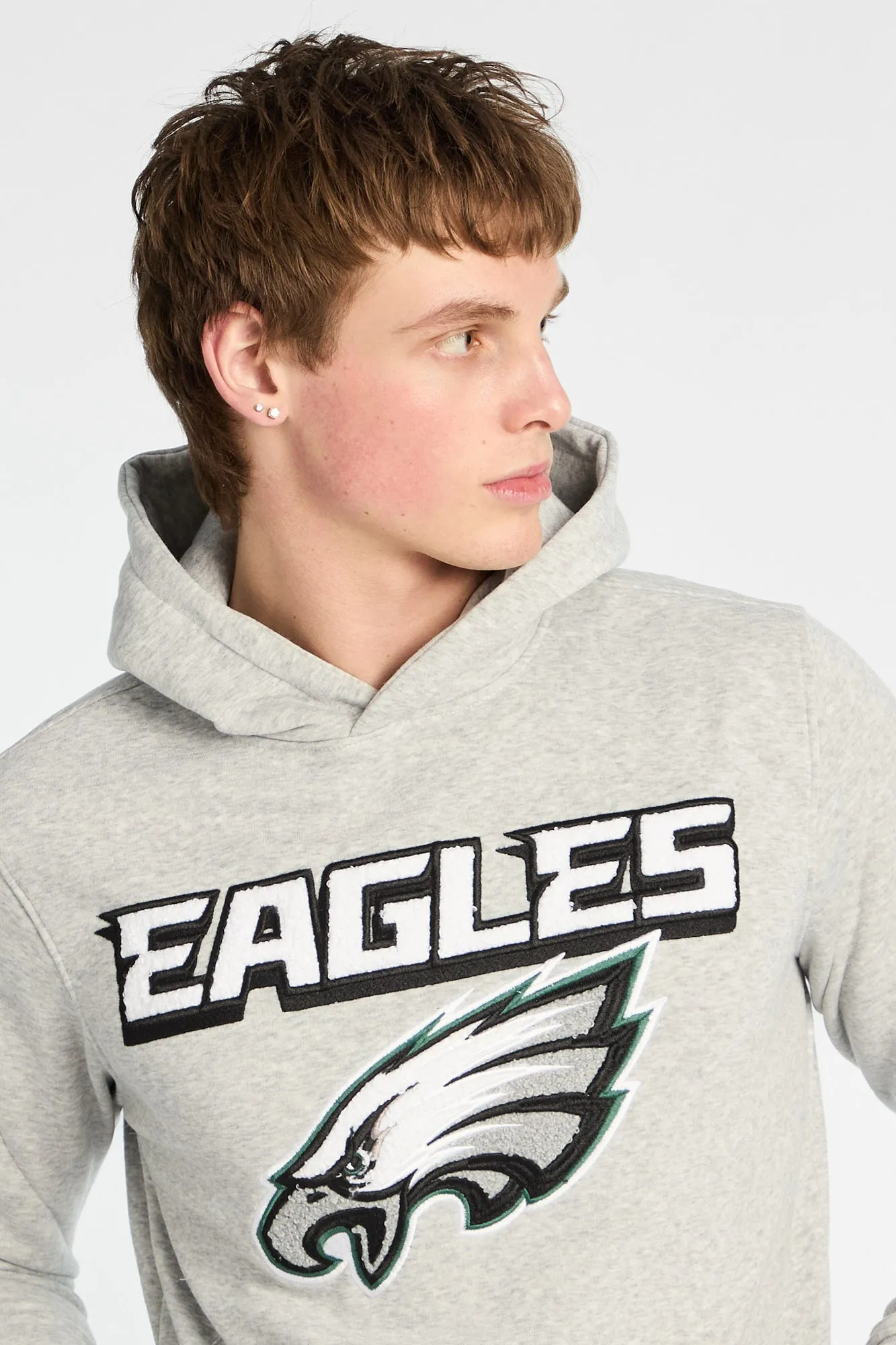 Philadelphia Eagles Chenille Hoodie sold by Bluenotes product image thumbnail 2