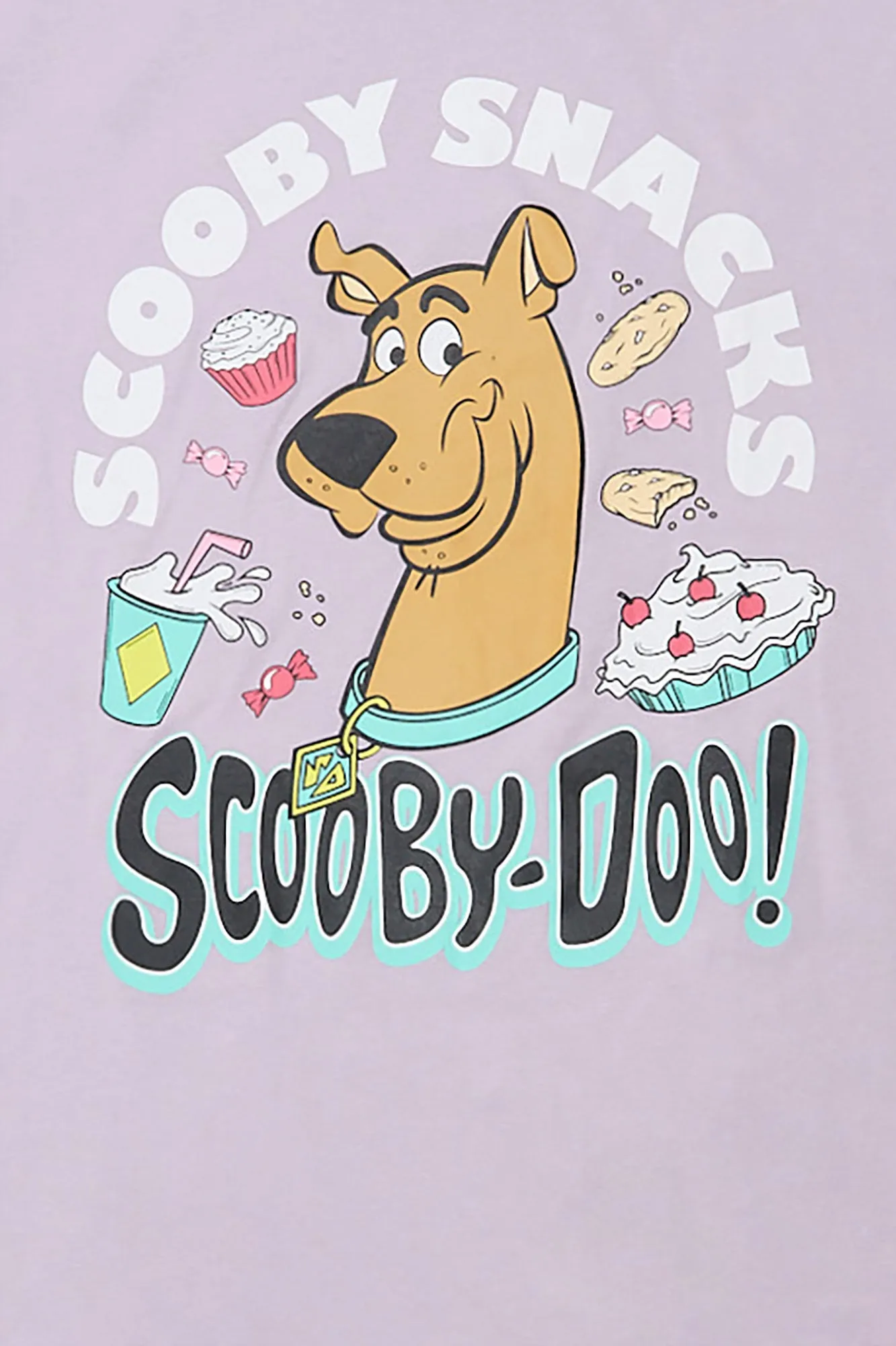 Scooby-Doo Scooby Snacks Graphic Boyfriend Tee sold by Bluenotes product image thumbnail 2