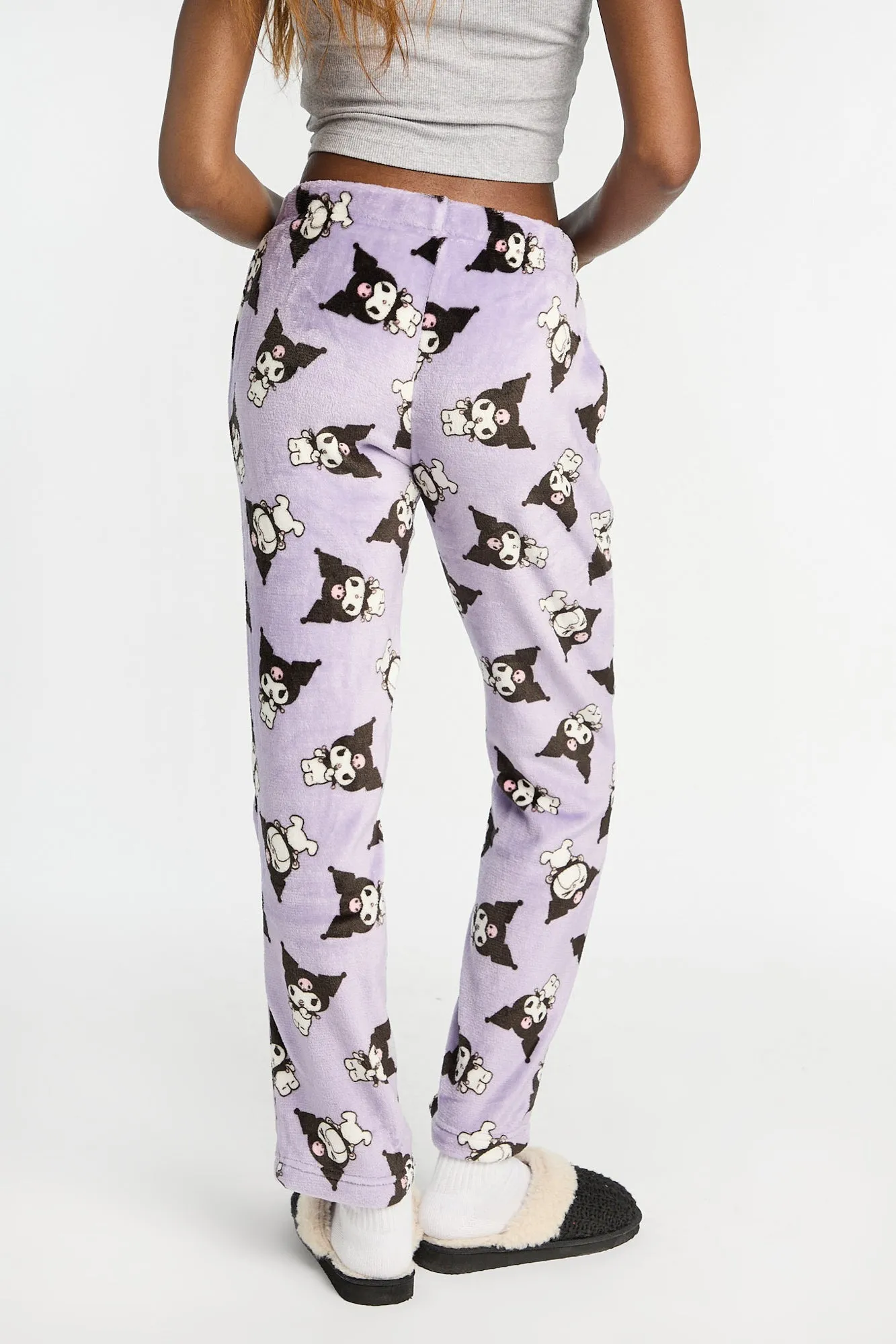 Kuromi Plush Pajama Pants sold by Bluenotes product image thumbnail 3